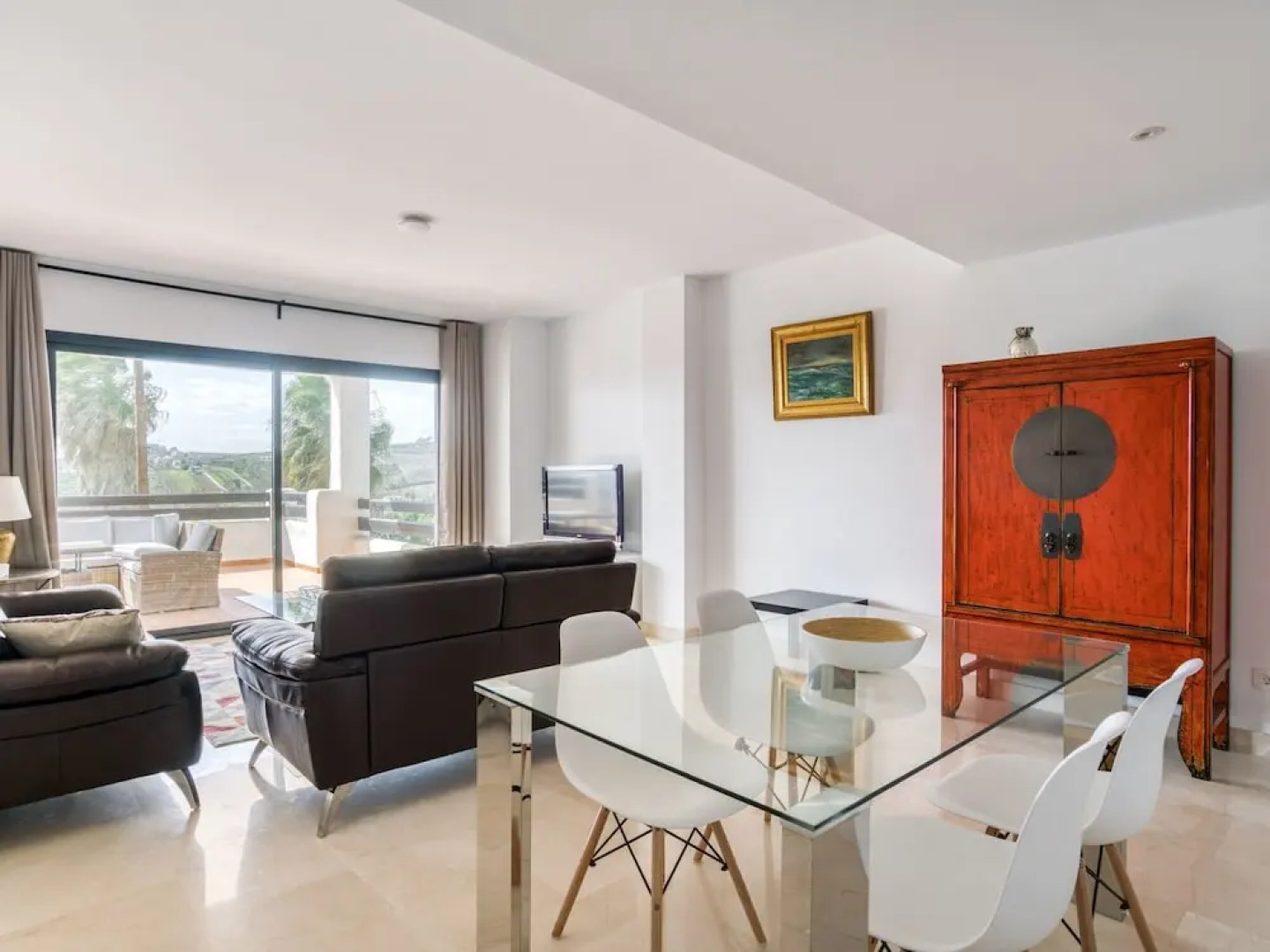 Suave Apartment in Casares Costa With Swimming Pool
