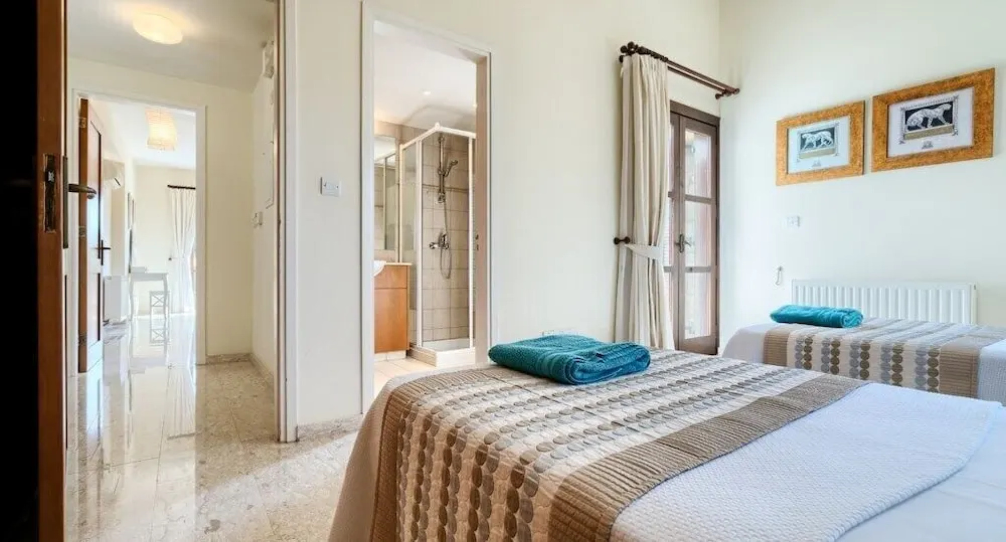 3 bedroom Villa Anassa 31 with private pool and golf course views, near resort village square on Aphrodite Hills Resort