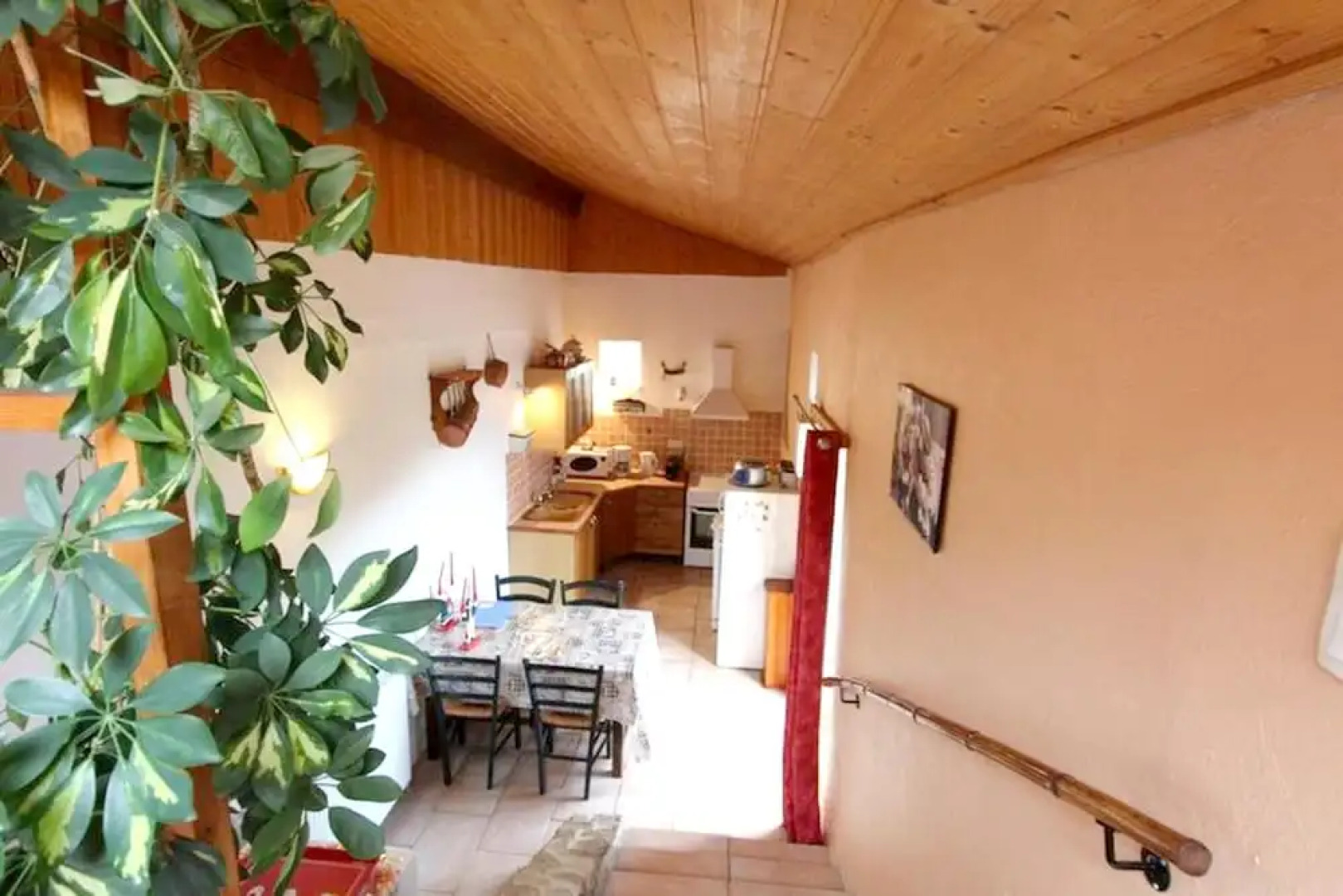 House With 2 Bedrooms in Champis, With Wonderful Mountain View, Enclos