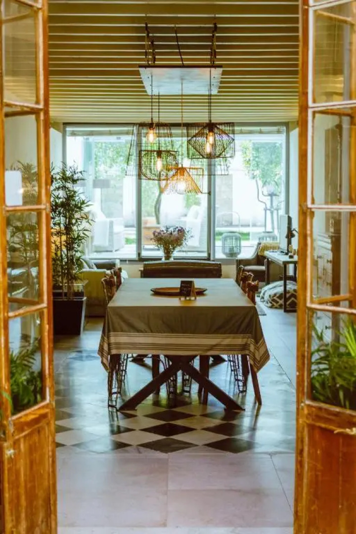 Apartamento Bizcocheros con piscina y jardin