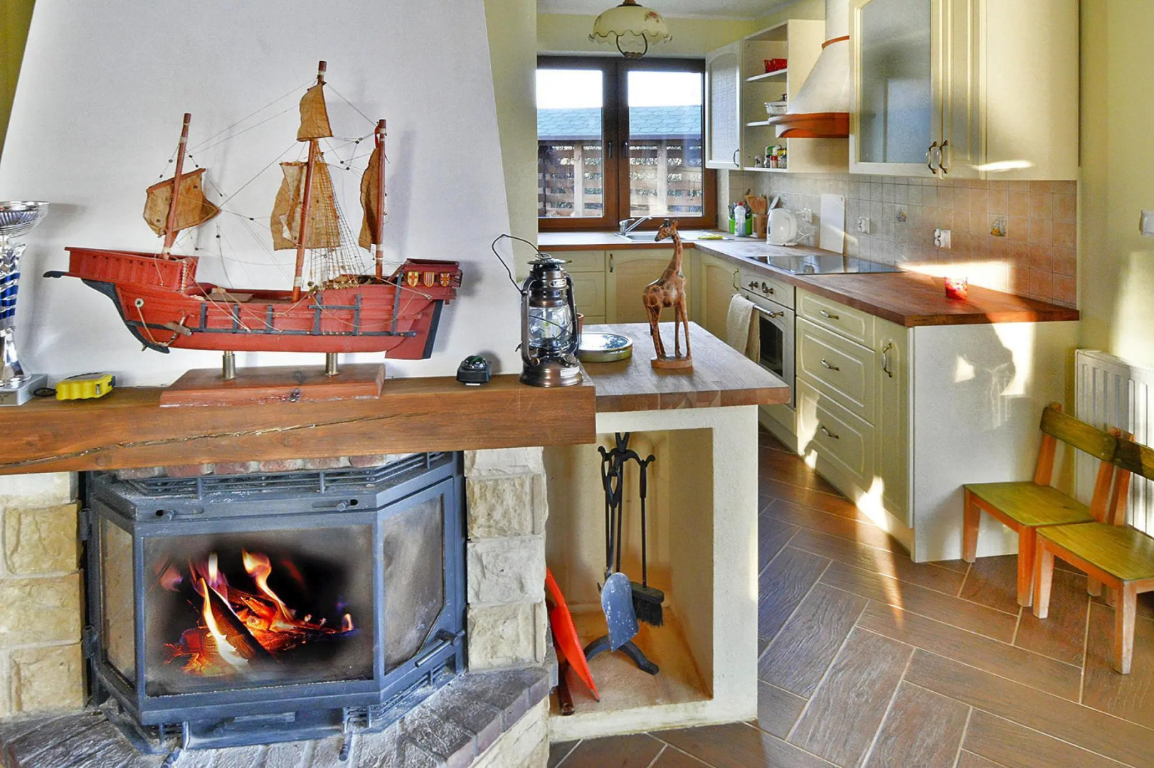 Holiday Home by Lake Rosnowskie With Boat