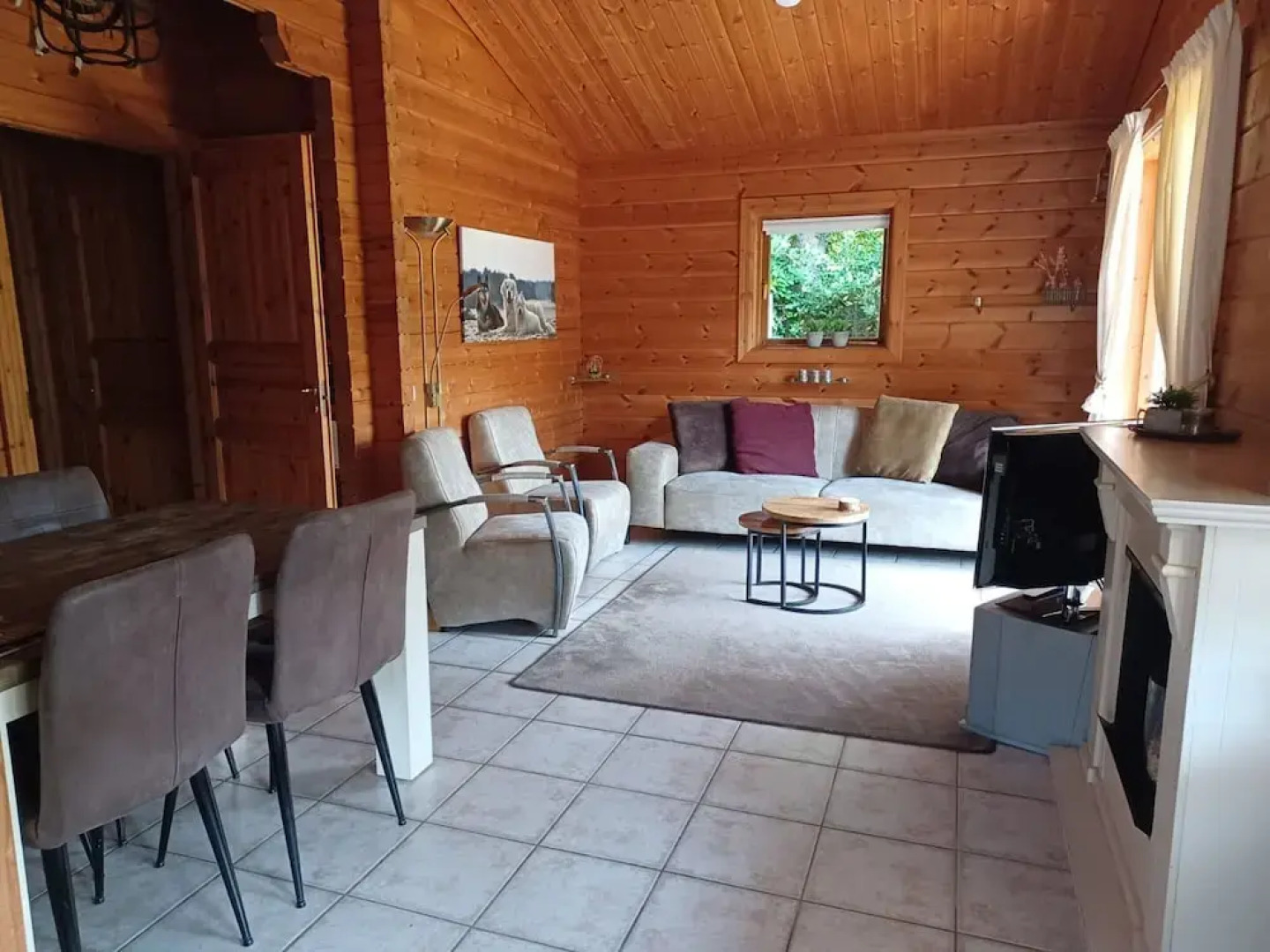 Bungalow met Omheinde Tuin op de Veluwe