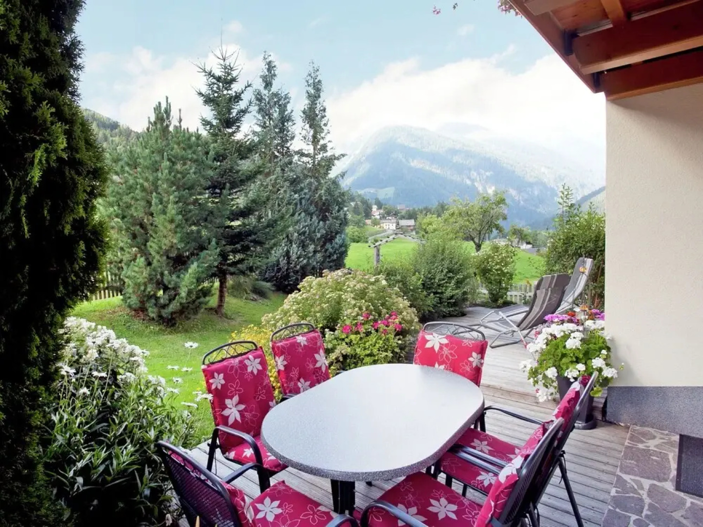 Serene Apartment in Tobadill With Balcony, Garden, Parking