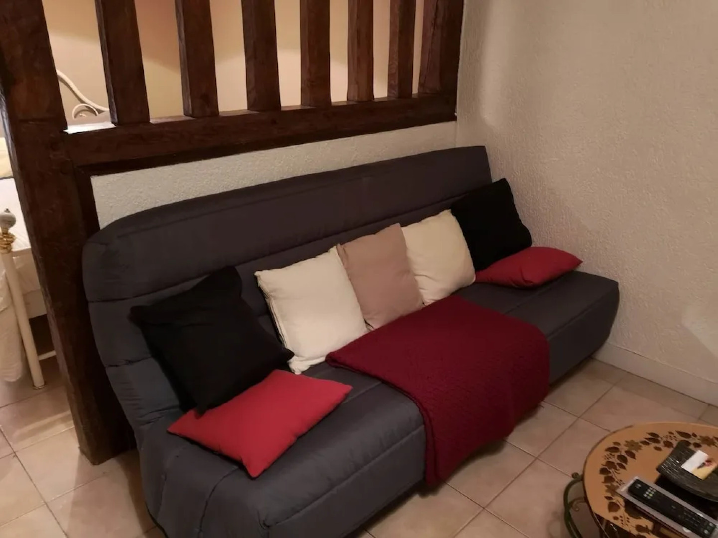 Studio avec terrasse et jardin