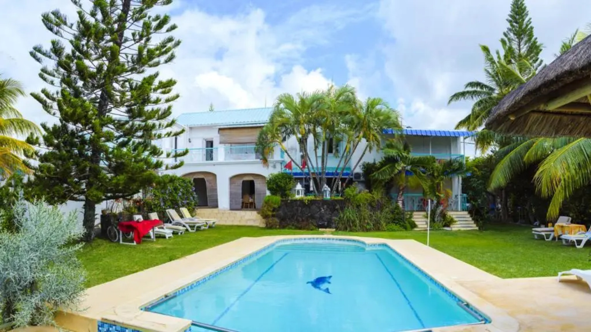 Villa With 7 Bedrooms in Trou D'eau Douce, Flacq, With Wonderful sea View, Private Pool, Enclosed Garden