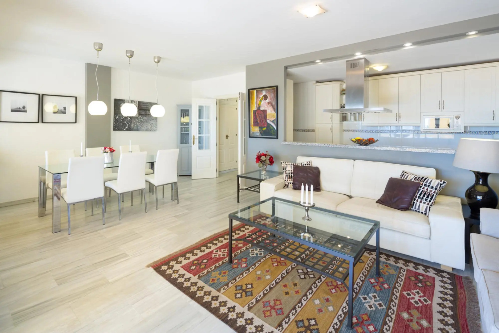 3 bedroom beachfront apartment La Cala de Mijas