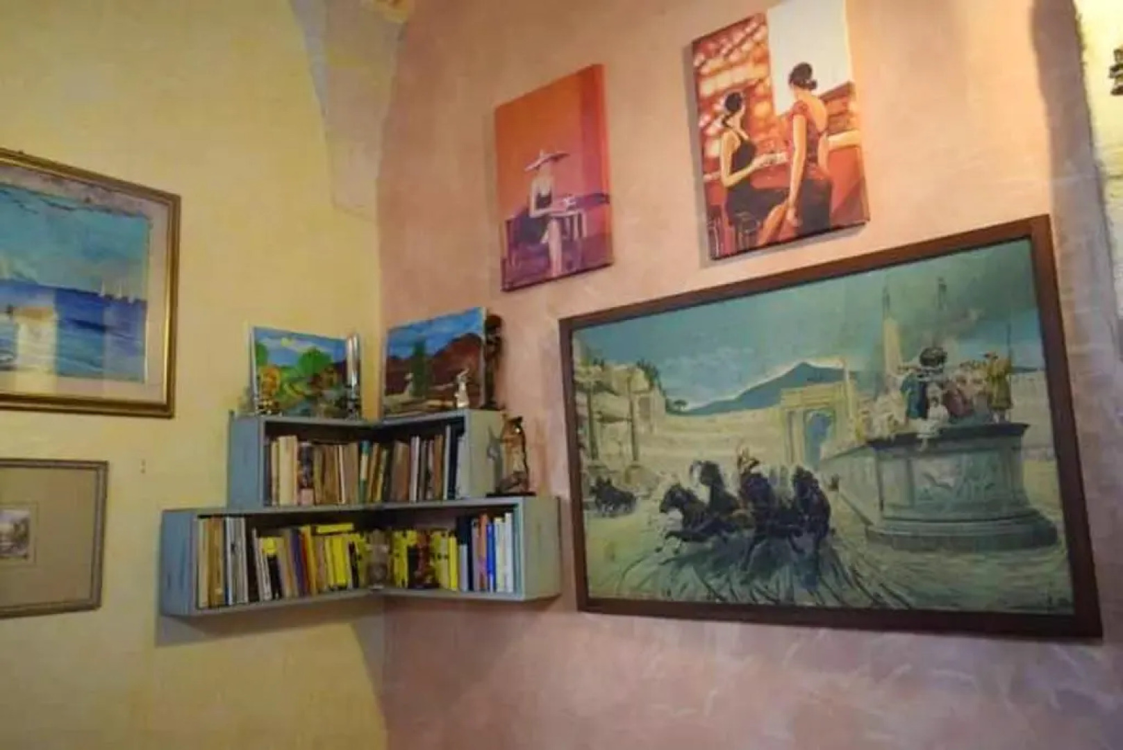 House with 2 bedrooms in Muro Leccese with wonderful city view enclosed garden and WiFi 15 km from the beach