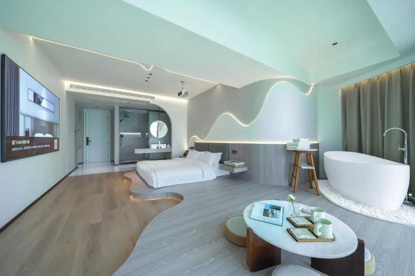 Xiamen Twin Tower Sea View Apartment