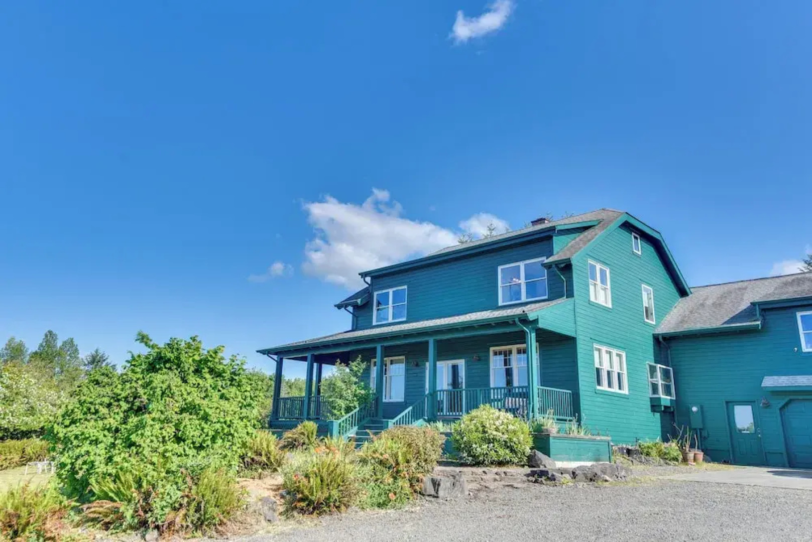 Rainier Home on 20 Acres w/ Blueberry Farm!