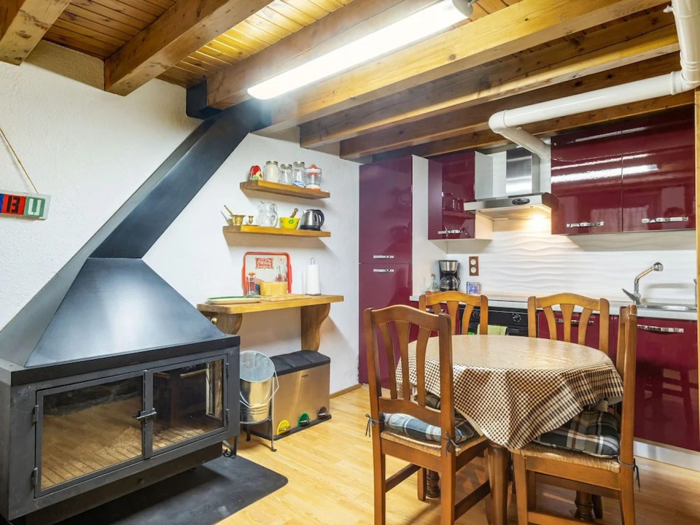 Captivating Mansion in Planolas With Balcony