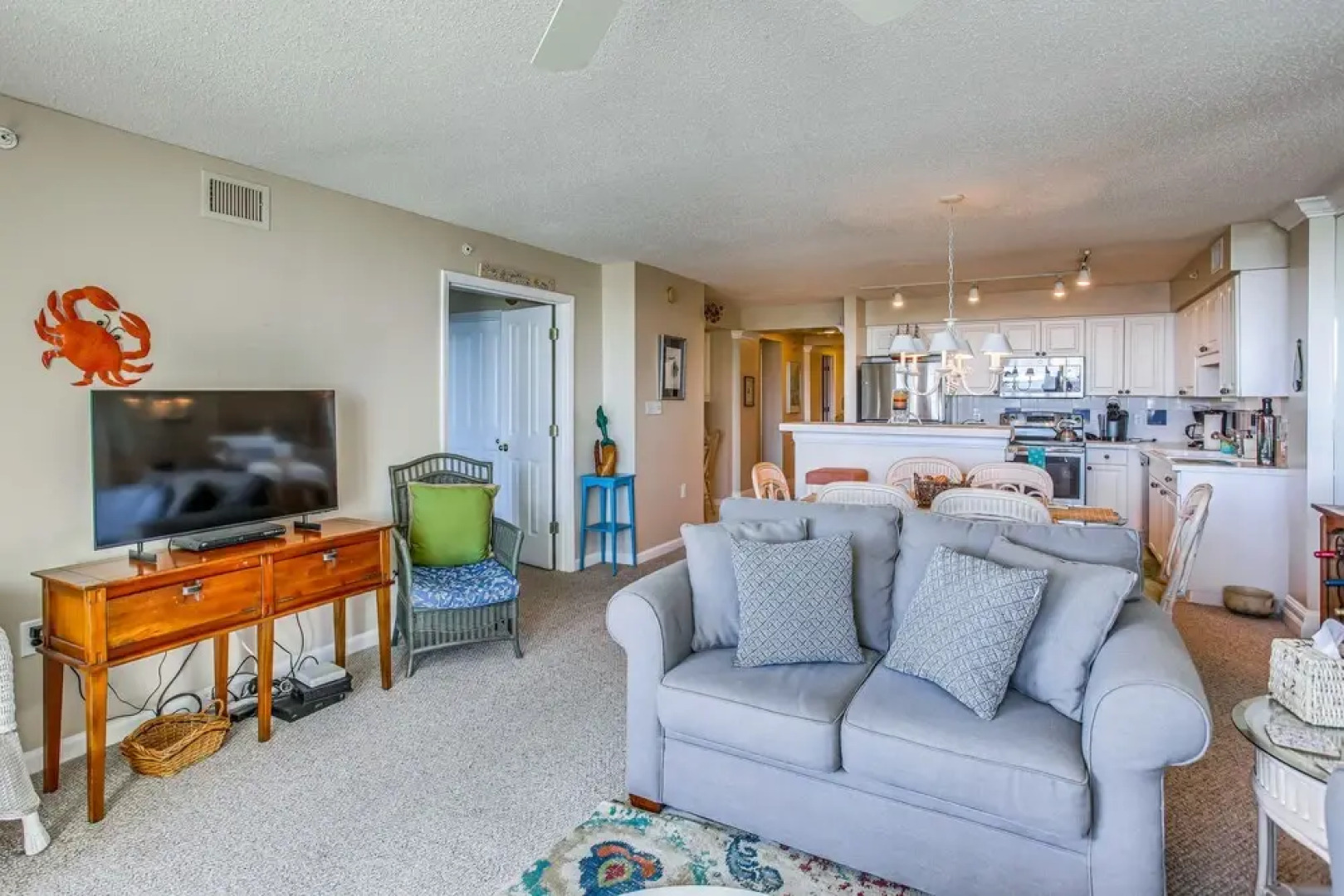 Pawleys Island Condo - Balcony, Pool And Ocean Views