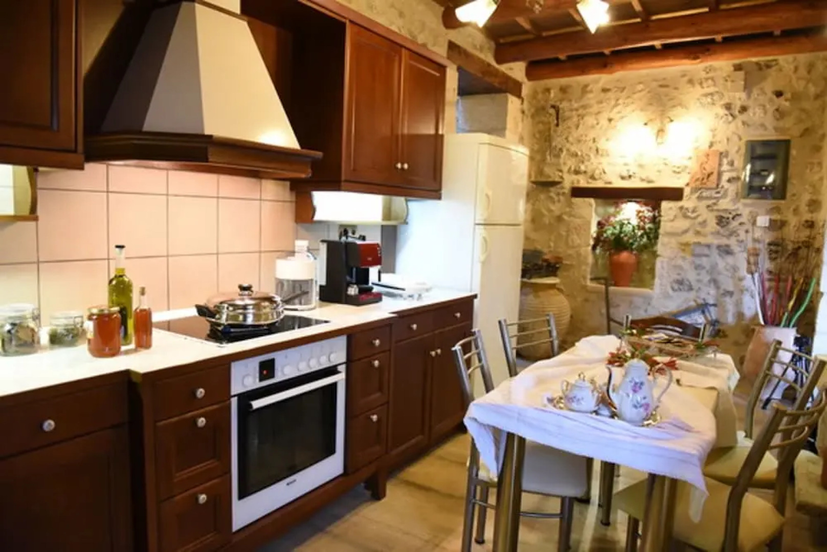 House With 2 Bedrooms in Rethymno, With Wonderful sea View, Private Po