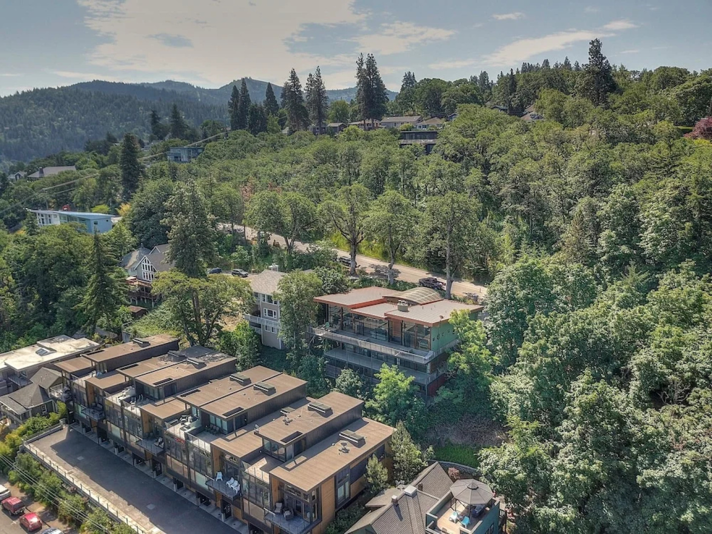 Alizes Modern Home with Views of the Columbia River Gorge by RedAwning