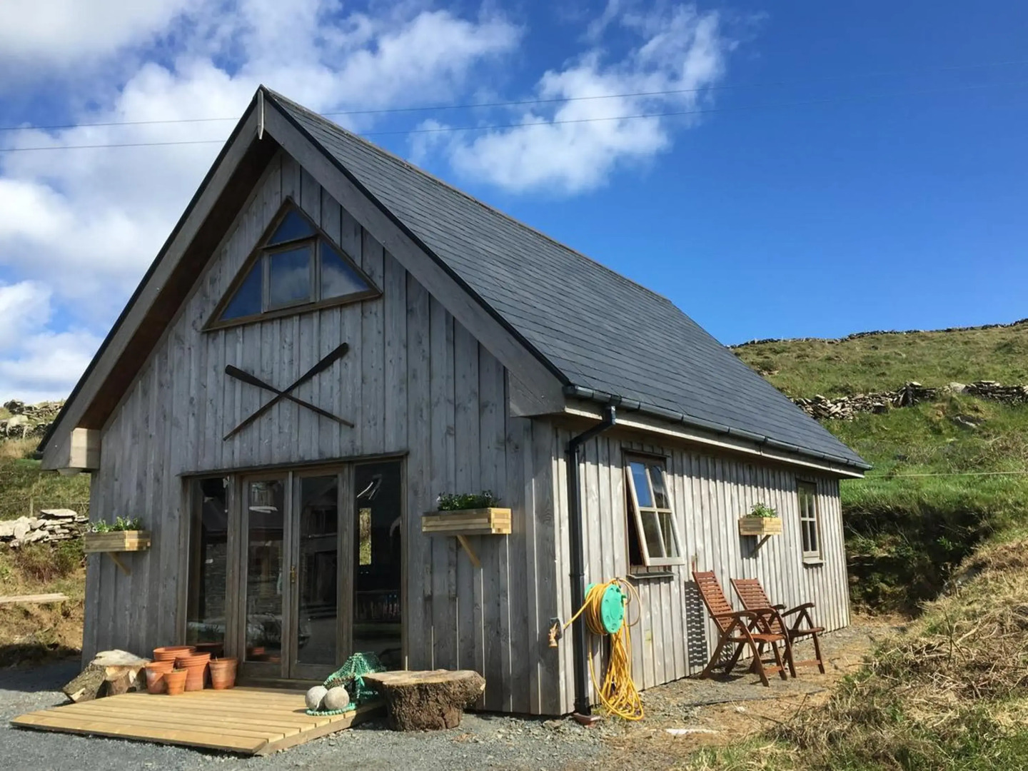 Cedar Boathouse Overlookng Baltimore, West Cork & Islands