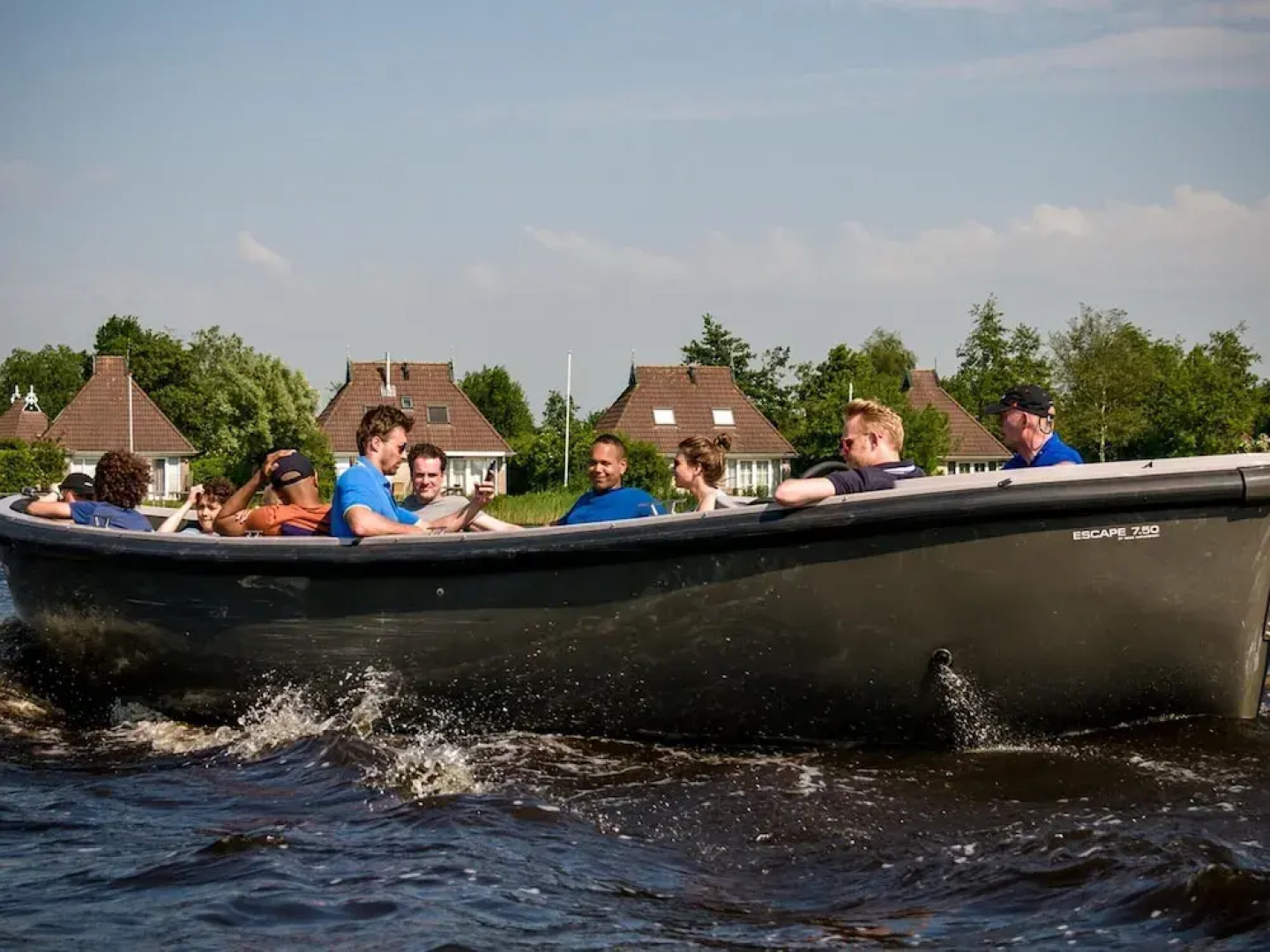 Bungalow Near De Alde Feanen With Boat
