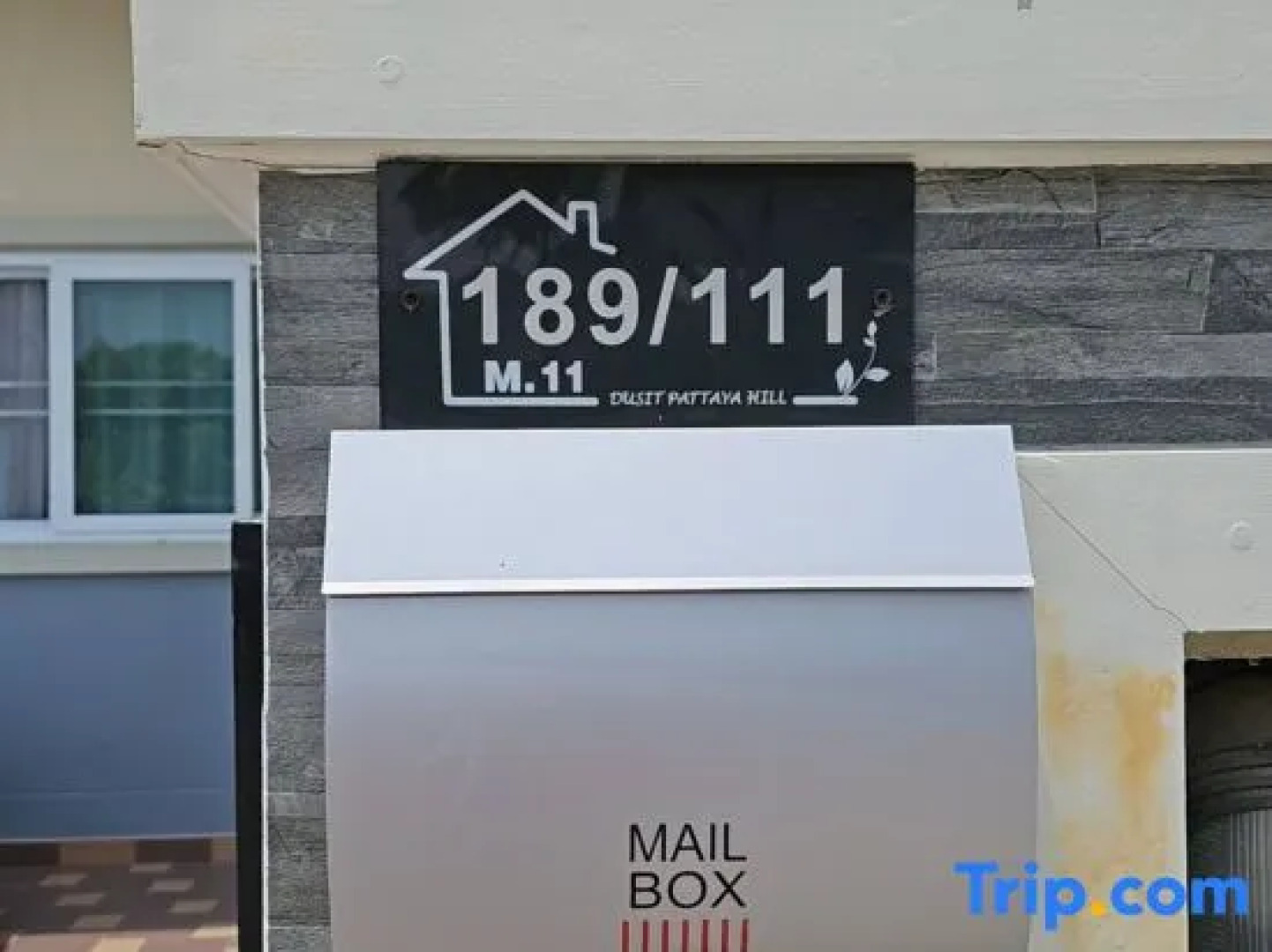 Big swimming pool garden villa