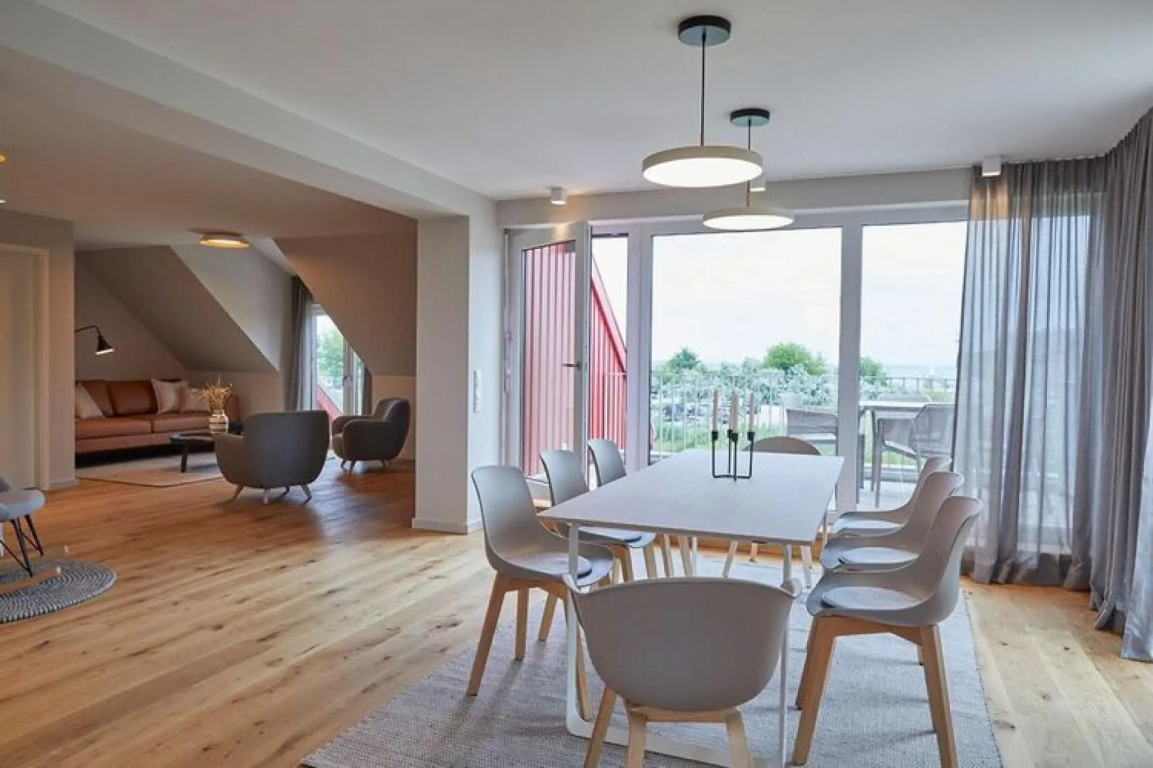 Apartments in the Bades Huk holiday resort, Hohenkirchen