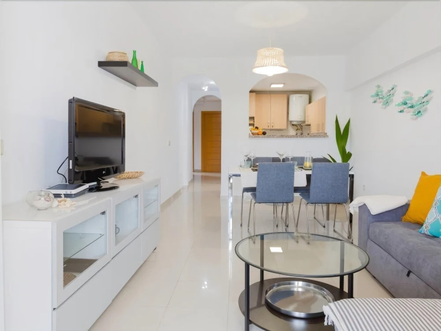 La Marina II, luminoso apartamento junto a la playa