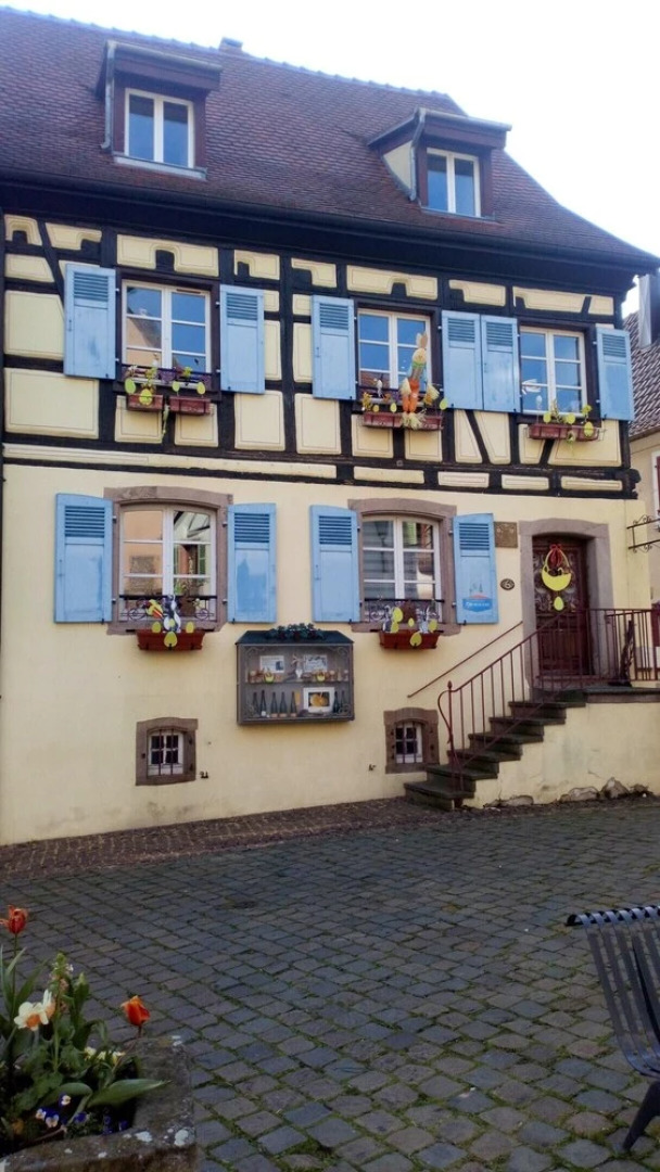 Apartment With 3 Bedrooms in Eguisheim, With Furnished Terrace and Wifi - 50 km From the Slopes