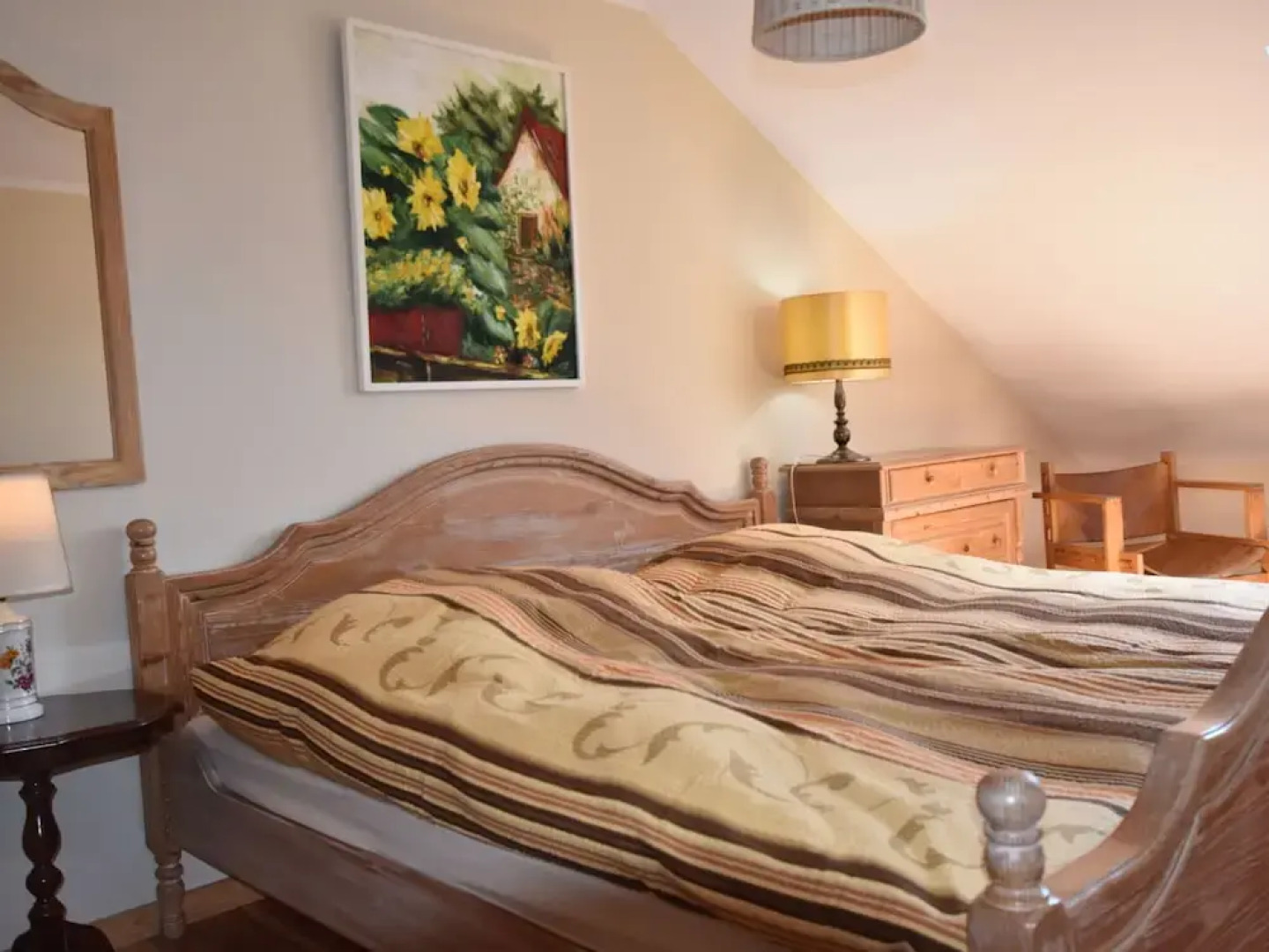 Rustic-style Apartment in Buschenhagen With Garden