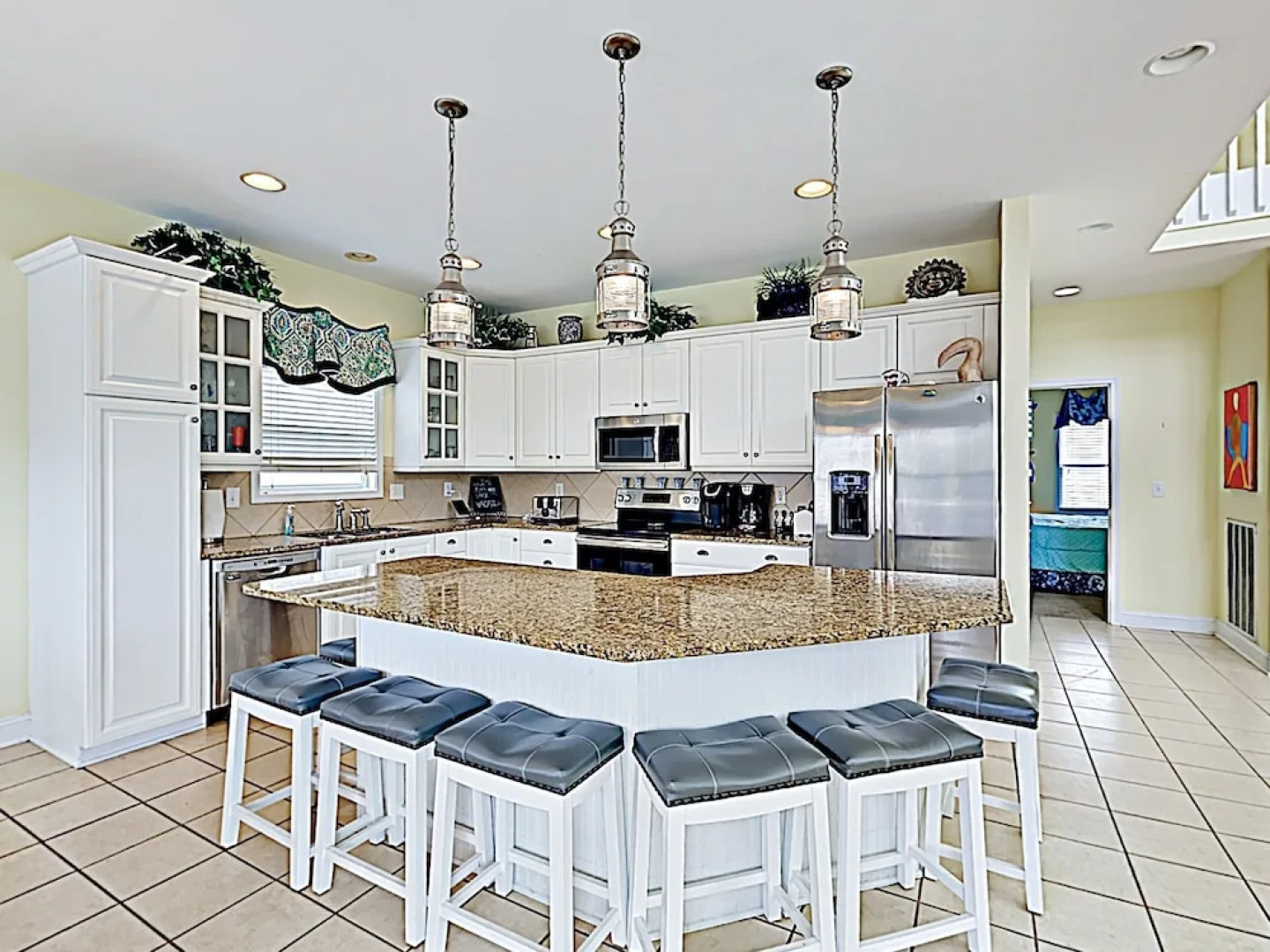 New Listing! Roomy In Private Beach Community 7 Bedroom Home