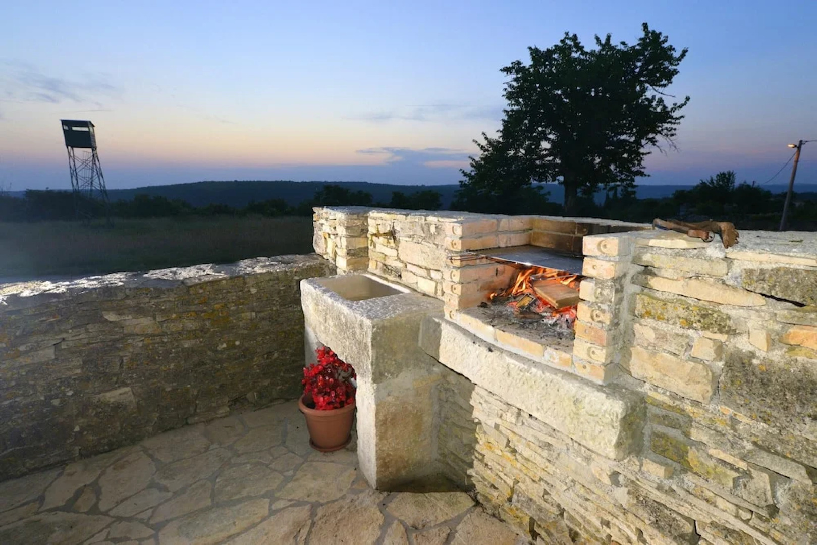 Villa With 2 Bedrooms in Kanfanar, With Wonderful sea View, Private Po