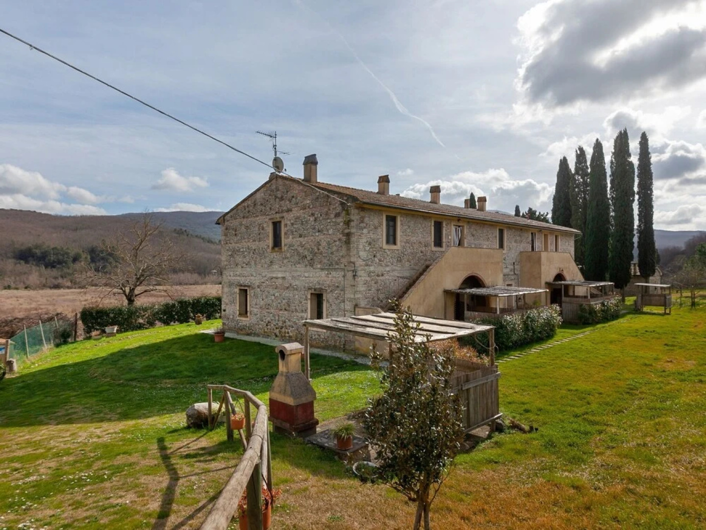 Scenic Holiday Home in Chianni With Swimming Pool