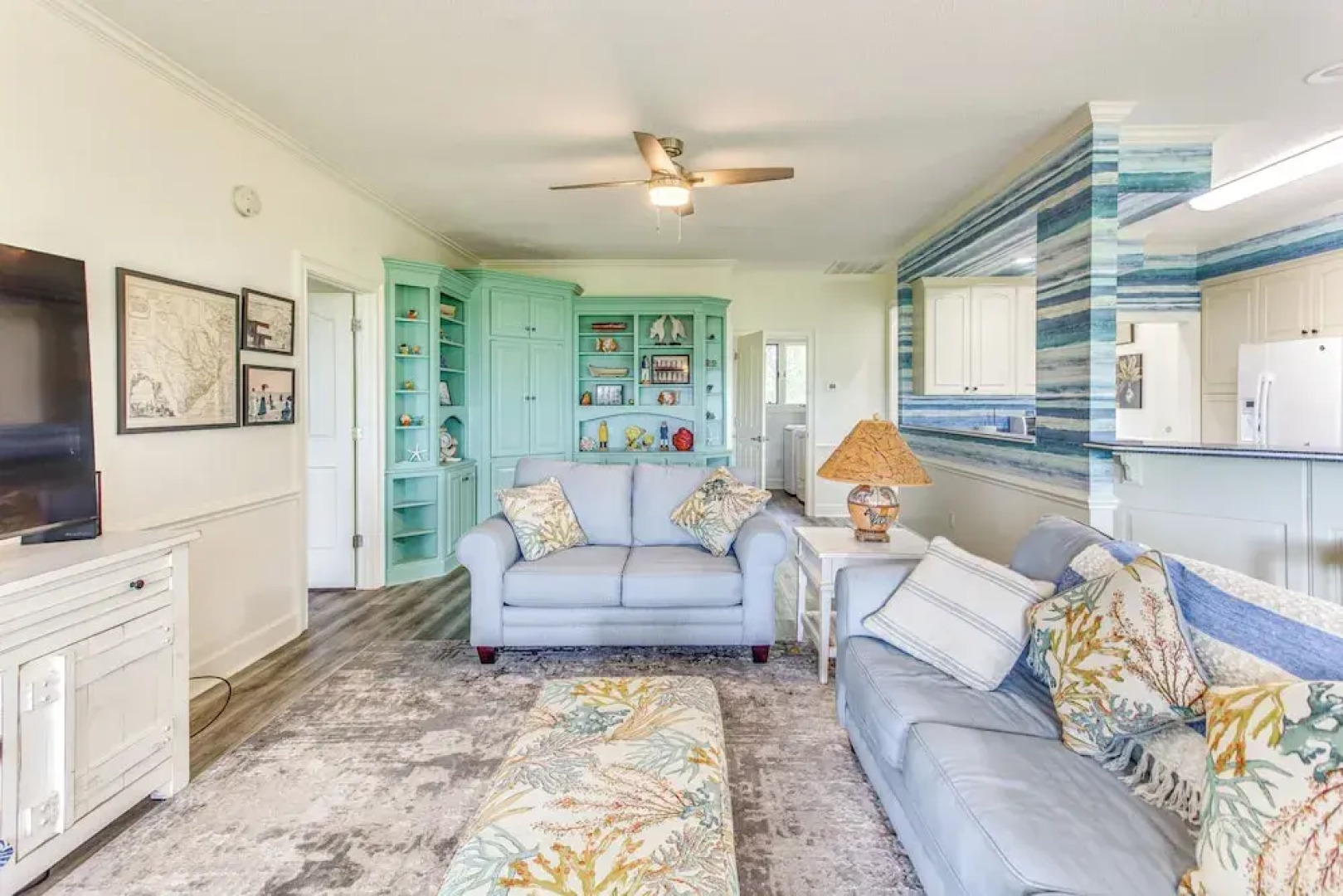 Walk to Marina: Pet-friendly Little River Home!
