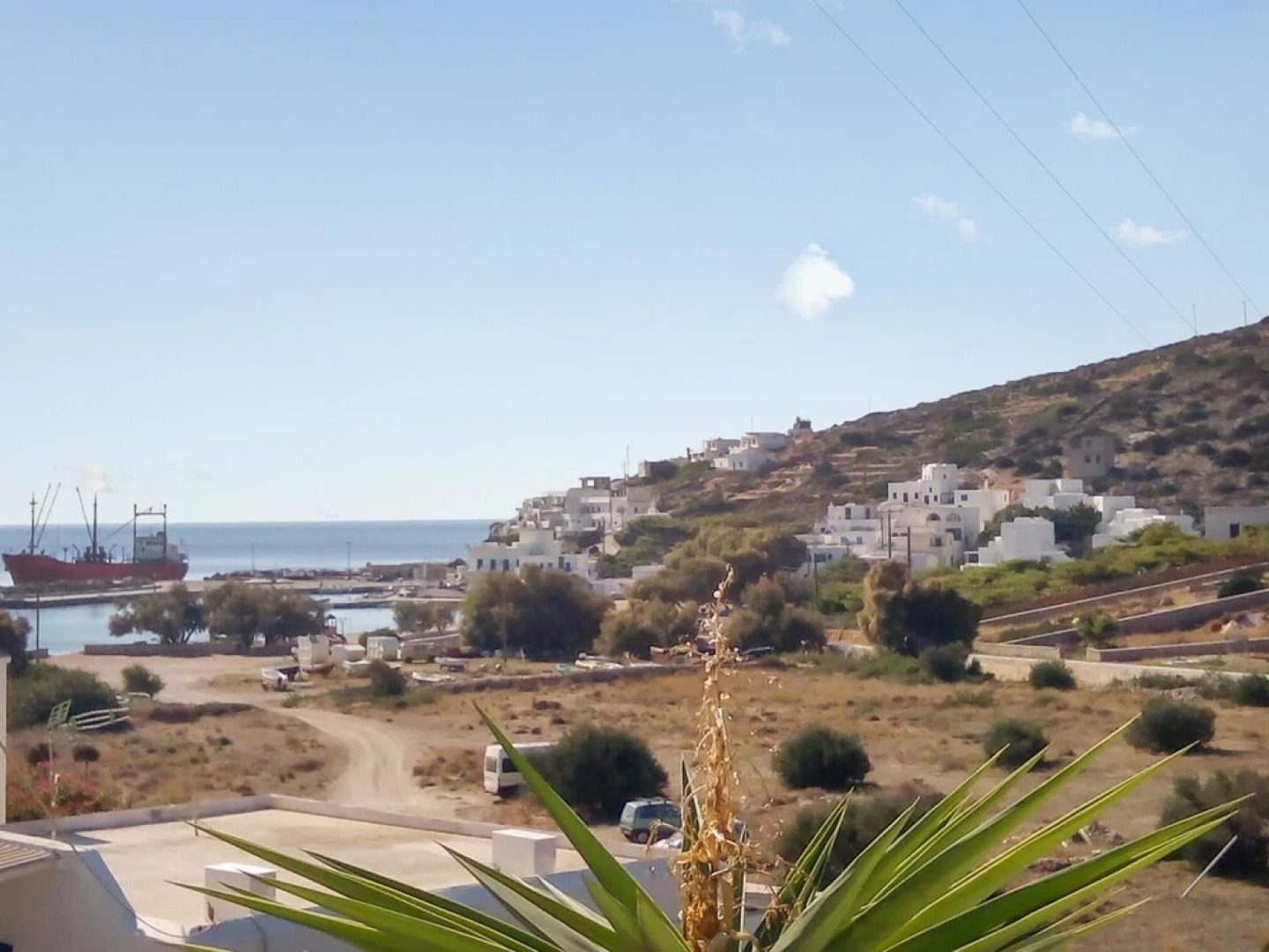 House With 2 Bedrooms in Sikinos, With Wonderful sea View, Enclosed Ga