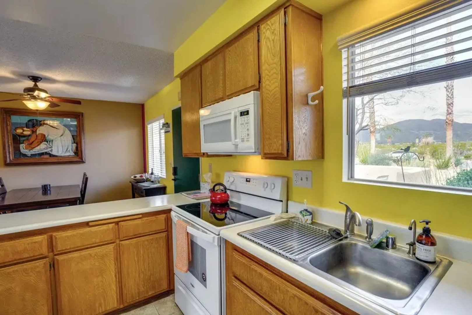 Borrego Springs Vacation Rental: Patio & Gas Grill