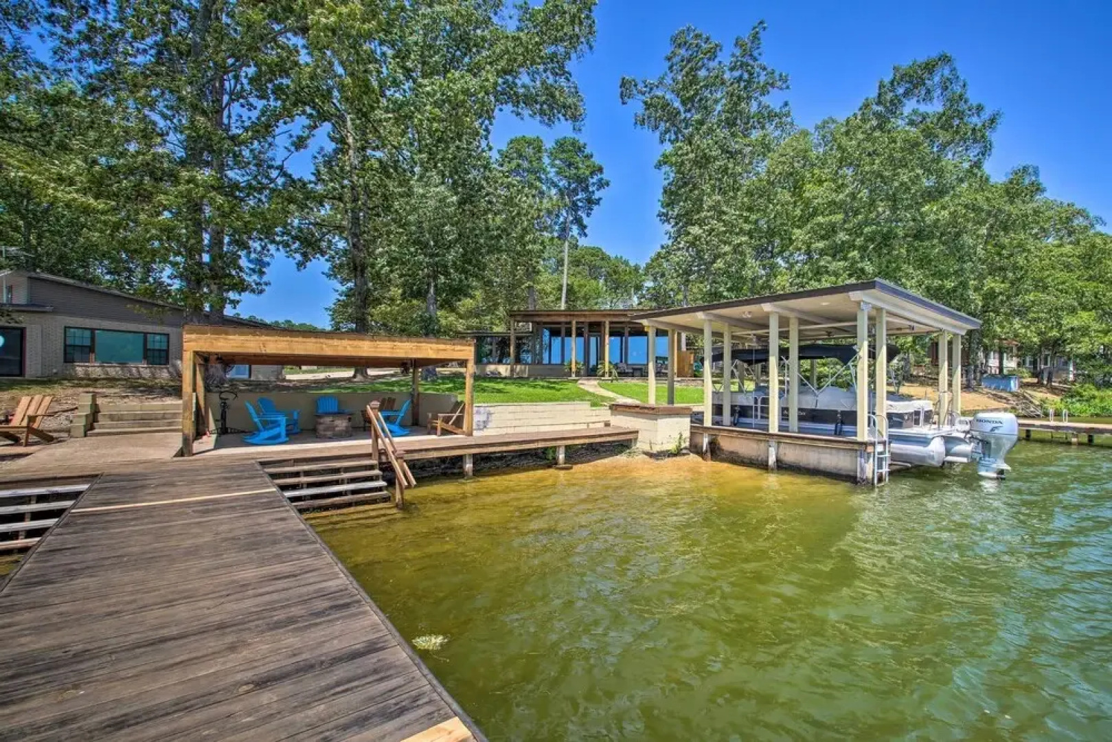Waterfront Lake Hamilton Home w/ Private Dock