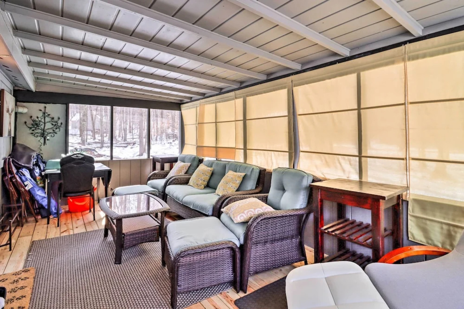 Hot Tub & Fire Pit: Modern Pocono Mountain Home