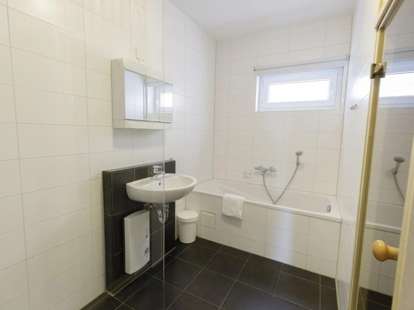 Luxury apartment with a sauna, located in nature