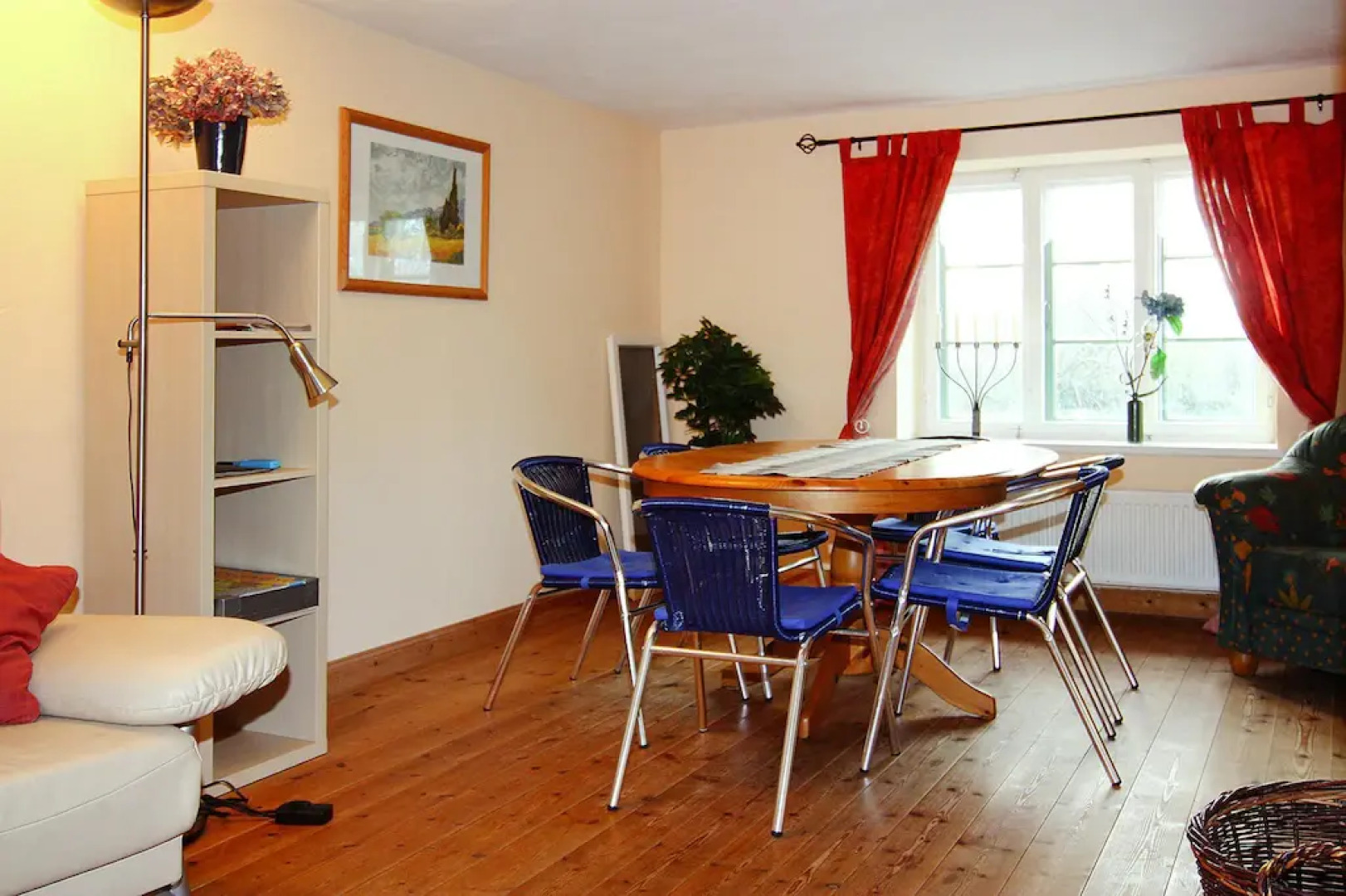 Terraced Houses in the Port Village of Vieregge on the Island of Rugen