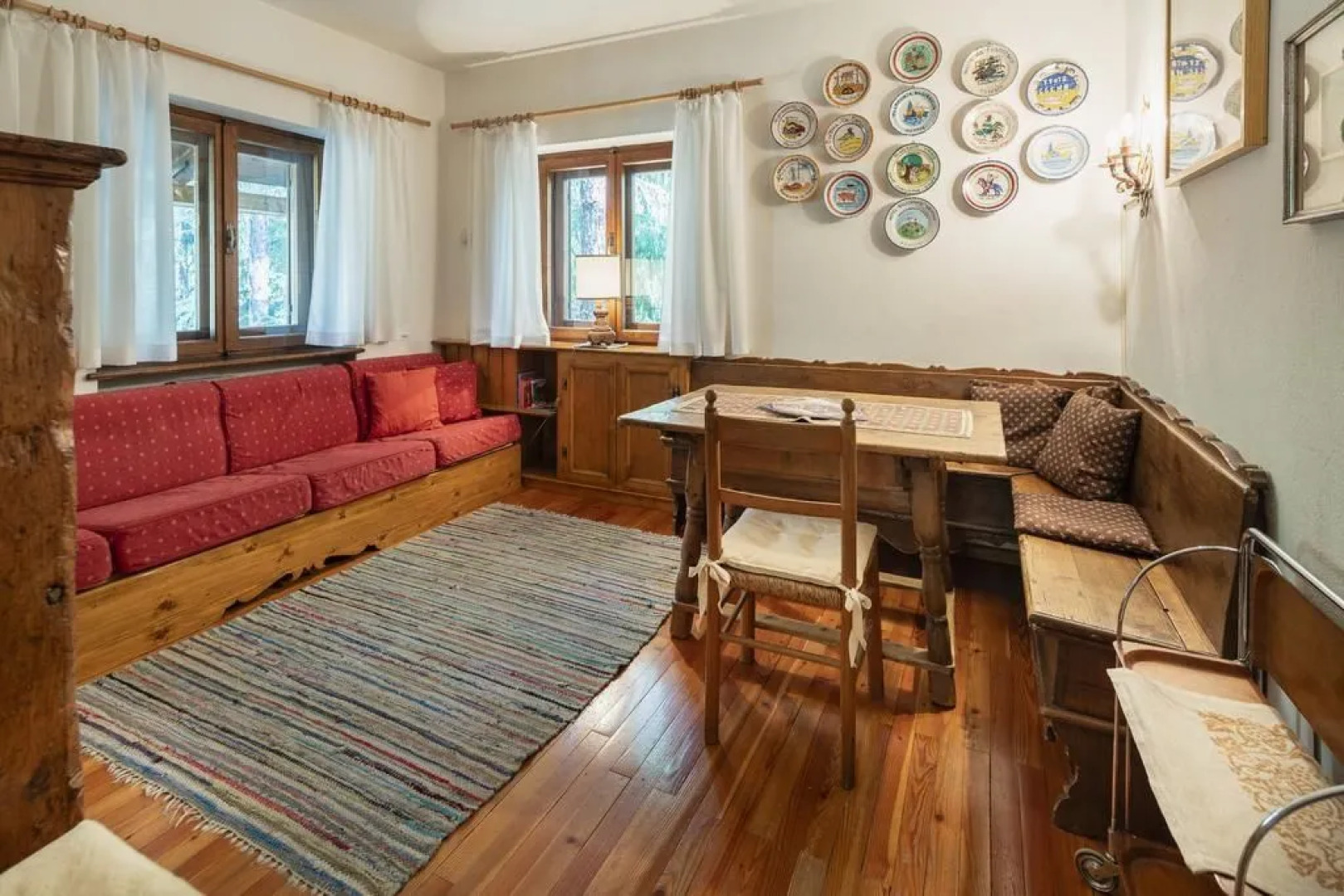 Chalet of Hearts nel bosco di Pocol