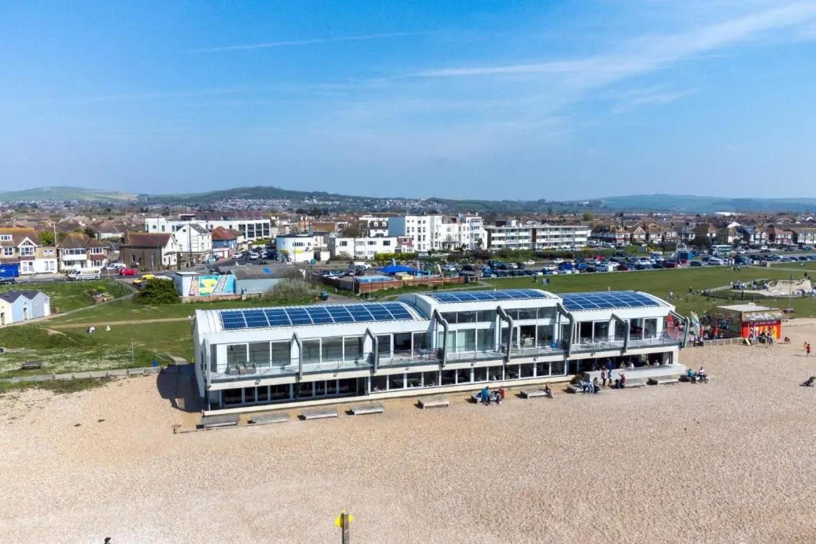 Modern beach apartment