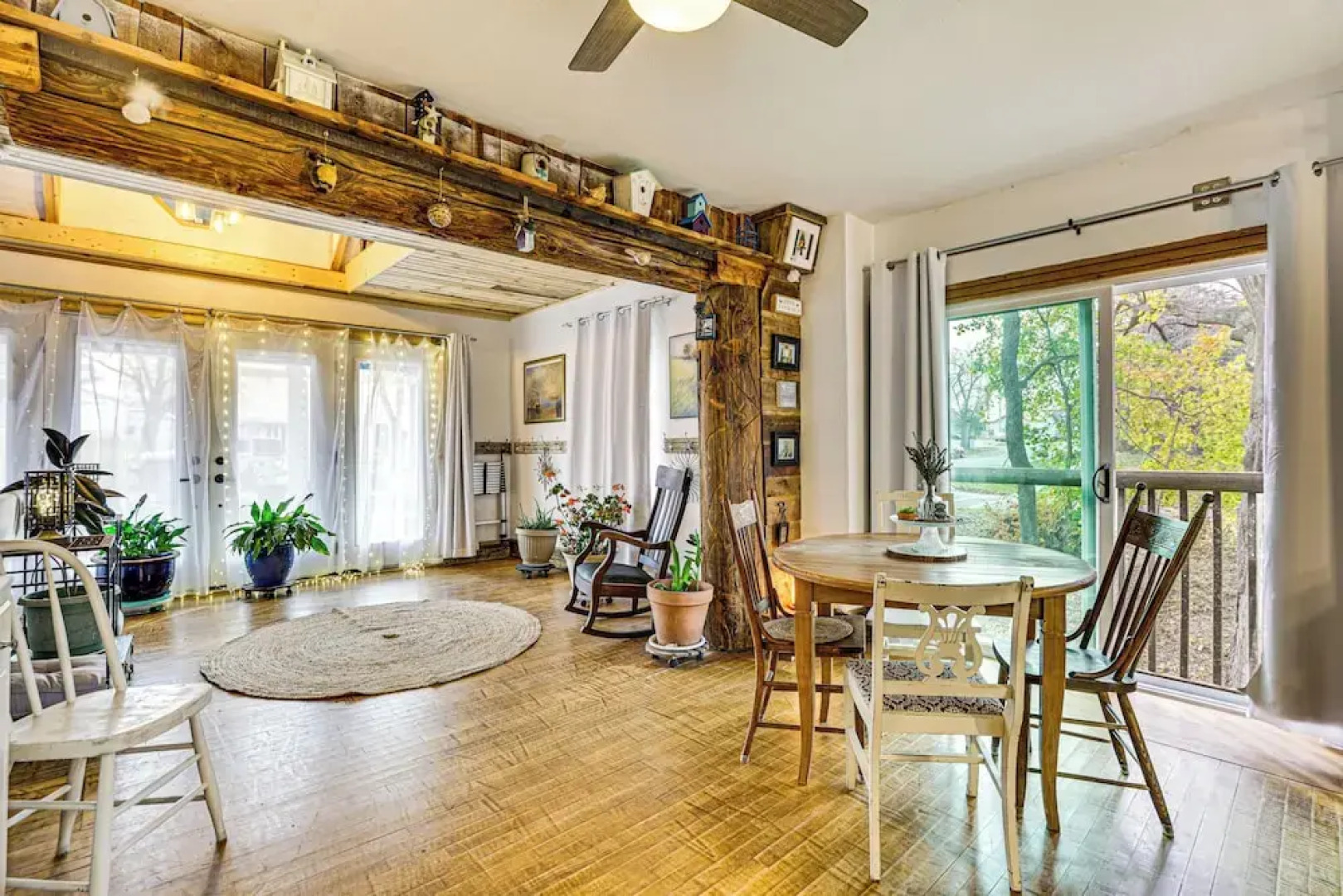 Walk to Downtown: Eclectic Wisconsin Dells Home