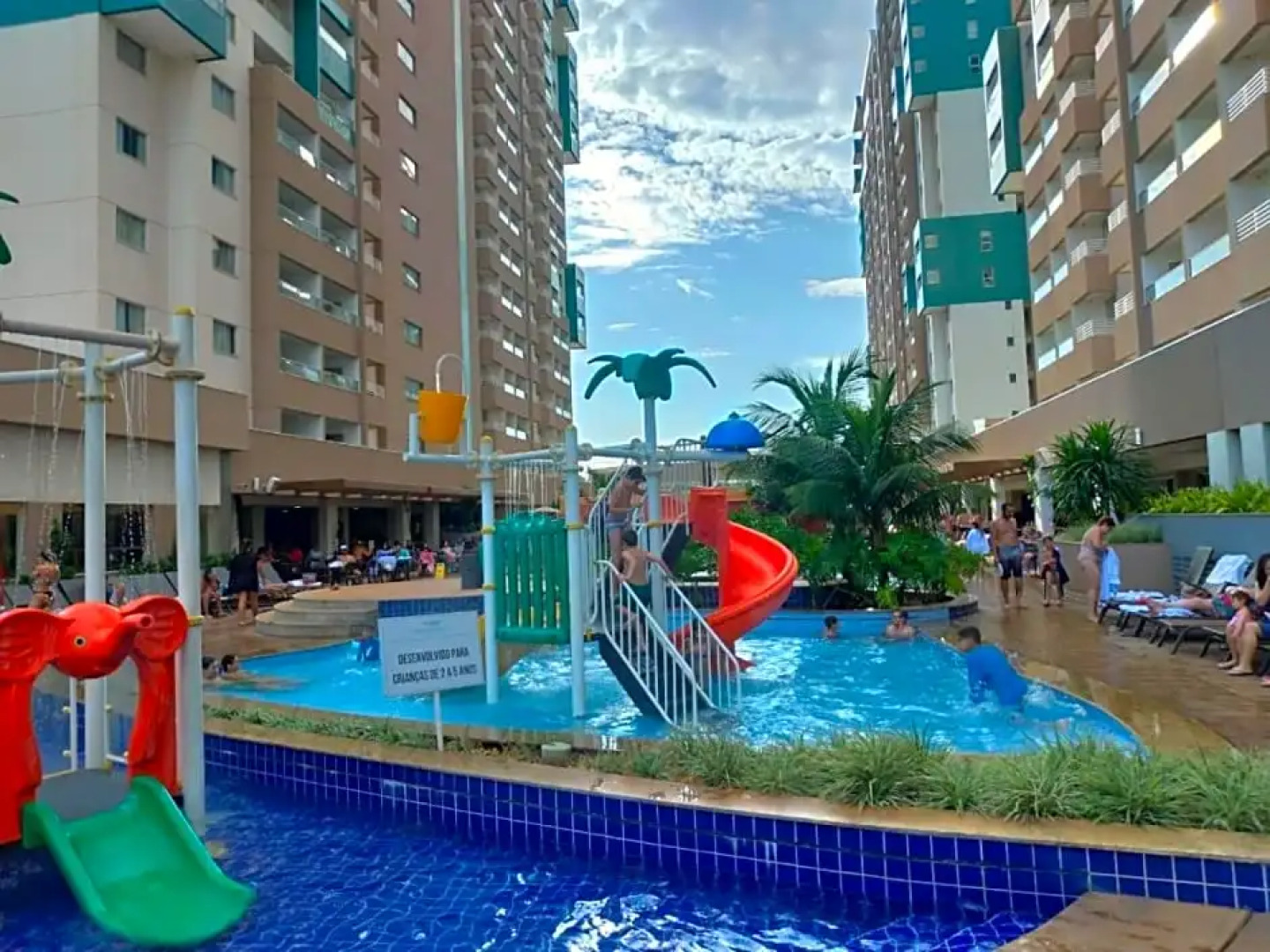 Apartamento em Resort de Olimpia