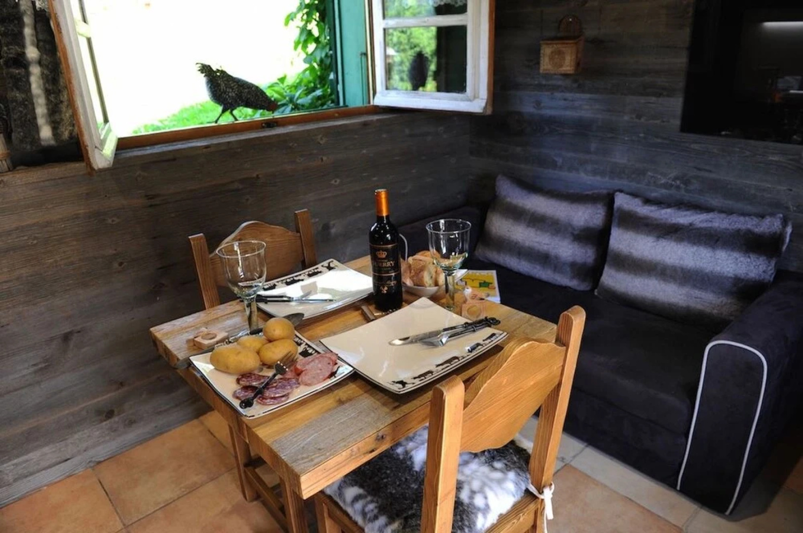 Chalet With one Room in Montriond, With Wonderful Mountain View, Furni