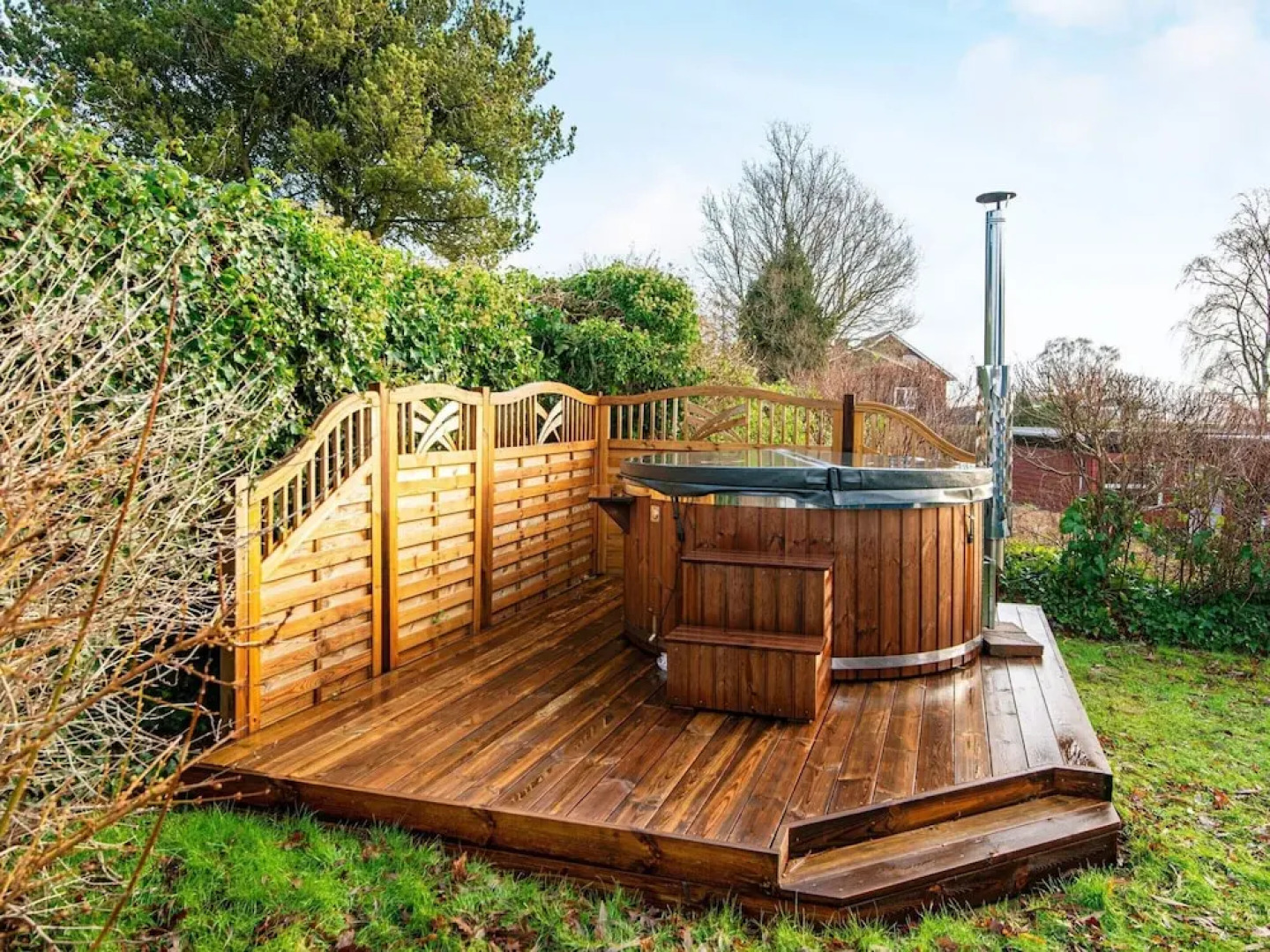 Garden View Holiday Home in BÃ¸rkop near Sea