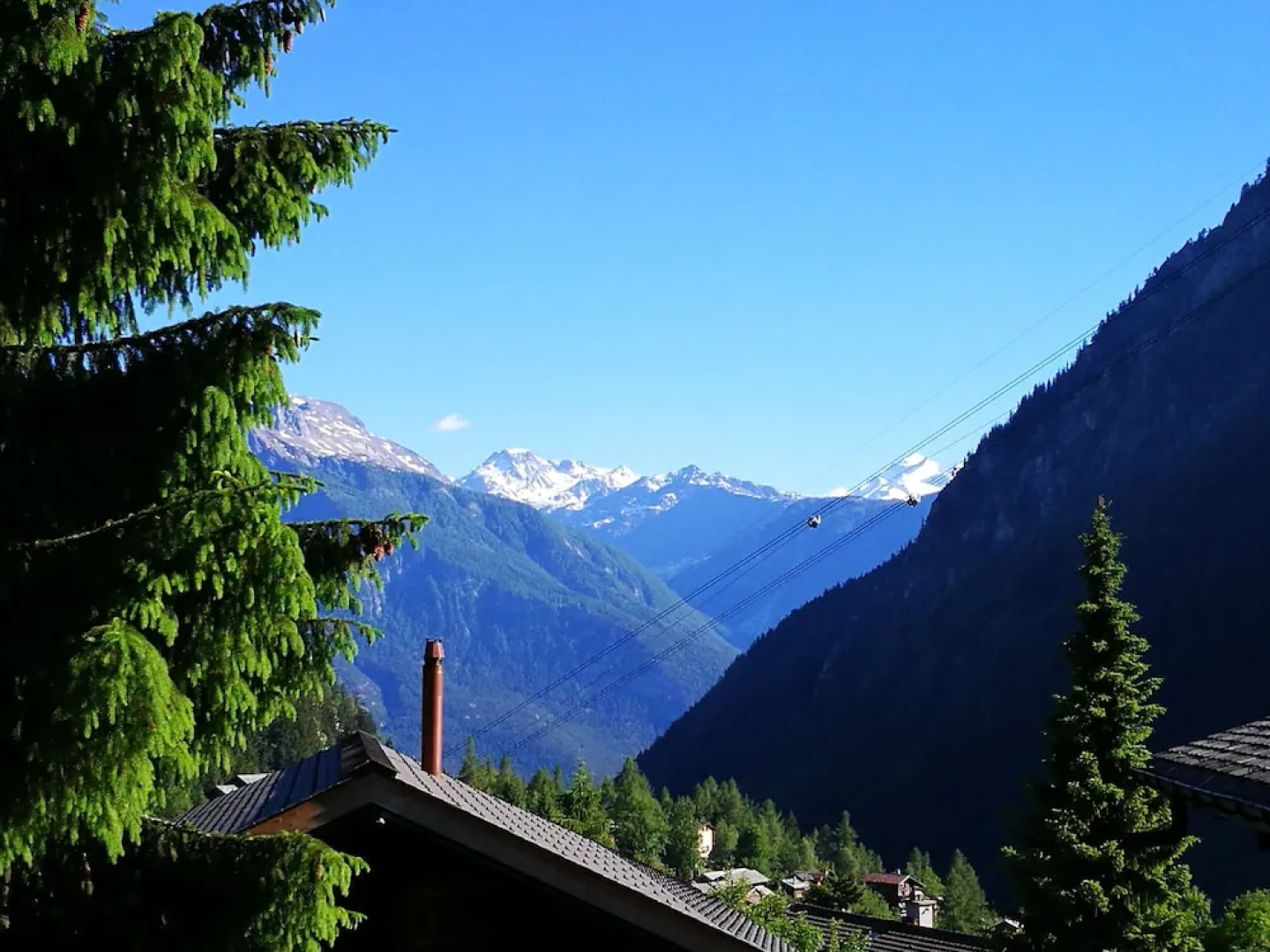 Ferienwohnung Blatten - Chalet Alpha