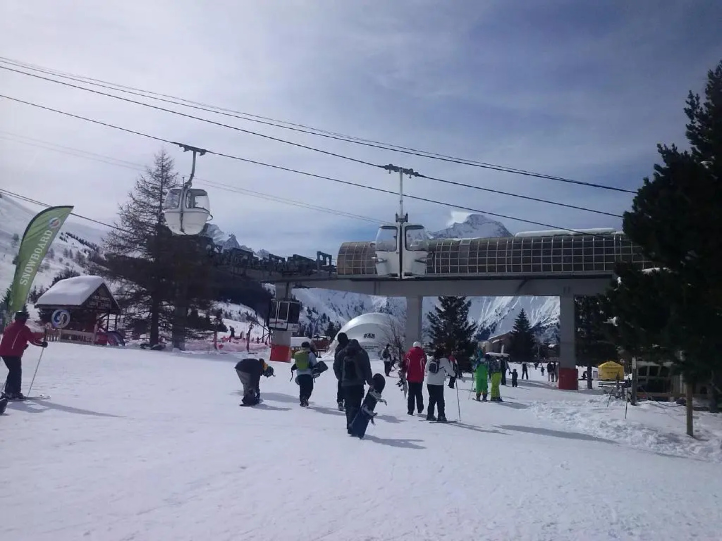 Les 2 Alpes - Beau T2 au pied des pistes 6 personnes