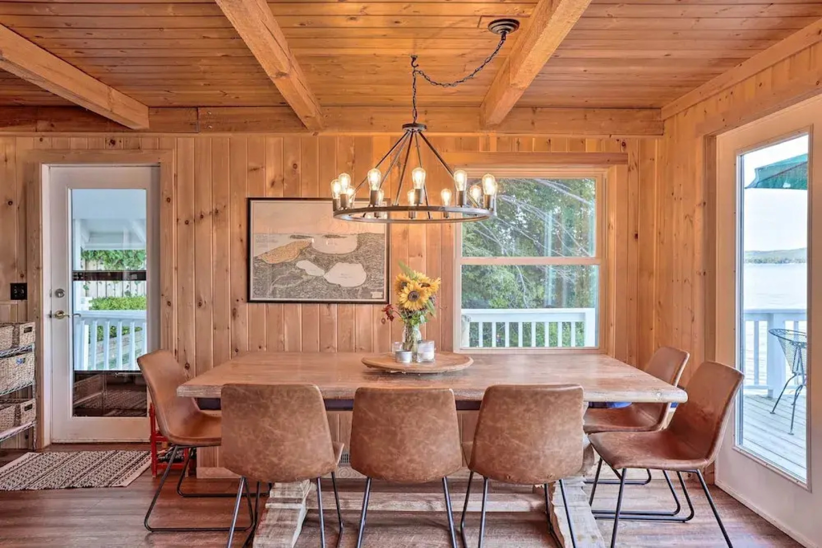 Updated Glen Arbor Cottage on Lake: Dock & Mooring