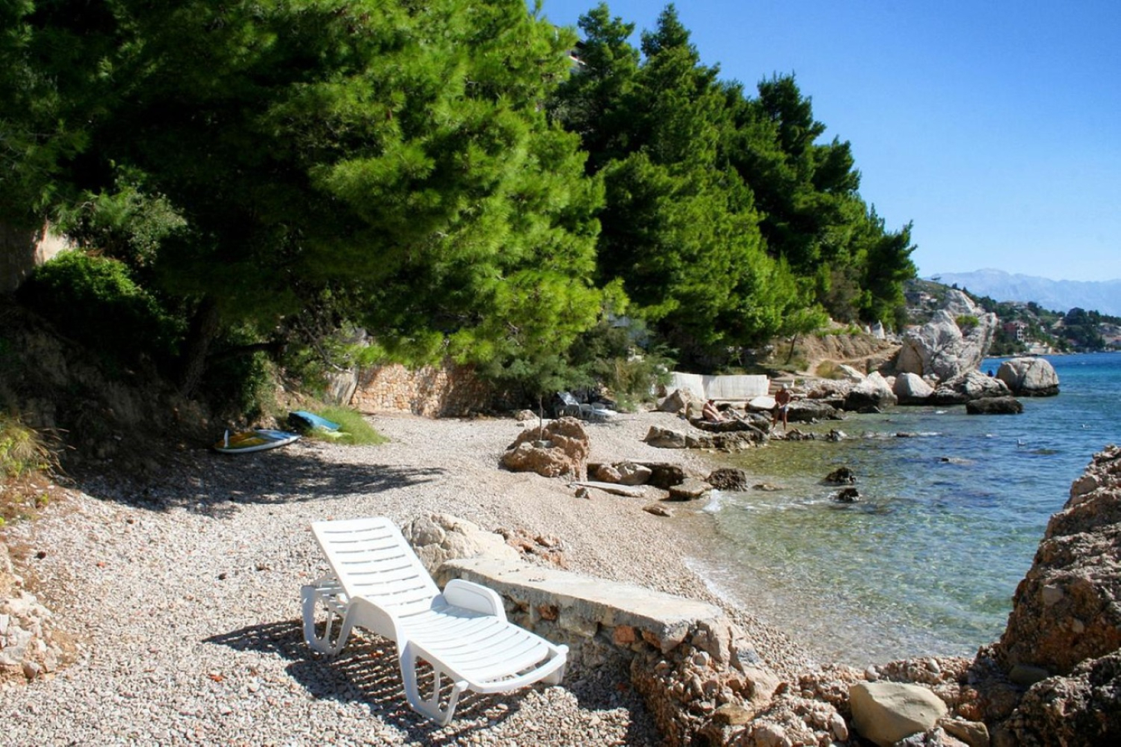 Studio apartment Branka - at the beach: SA2 Stanici, Riviera Omis