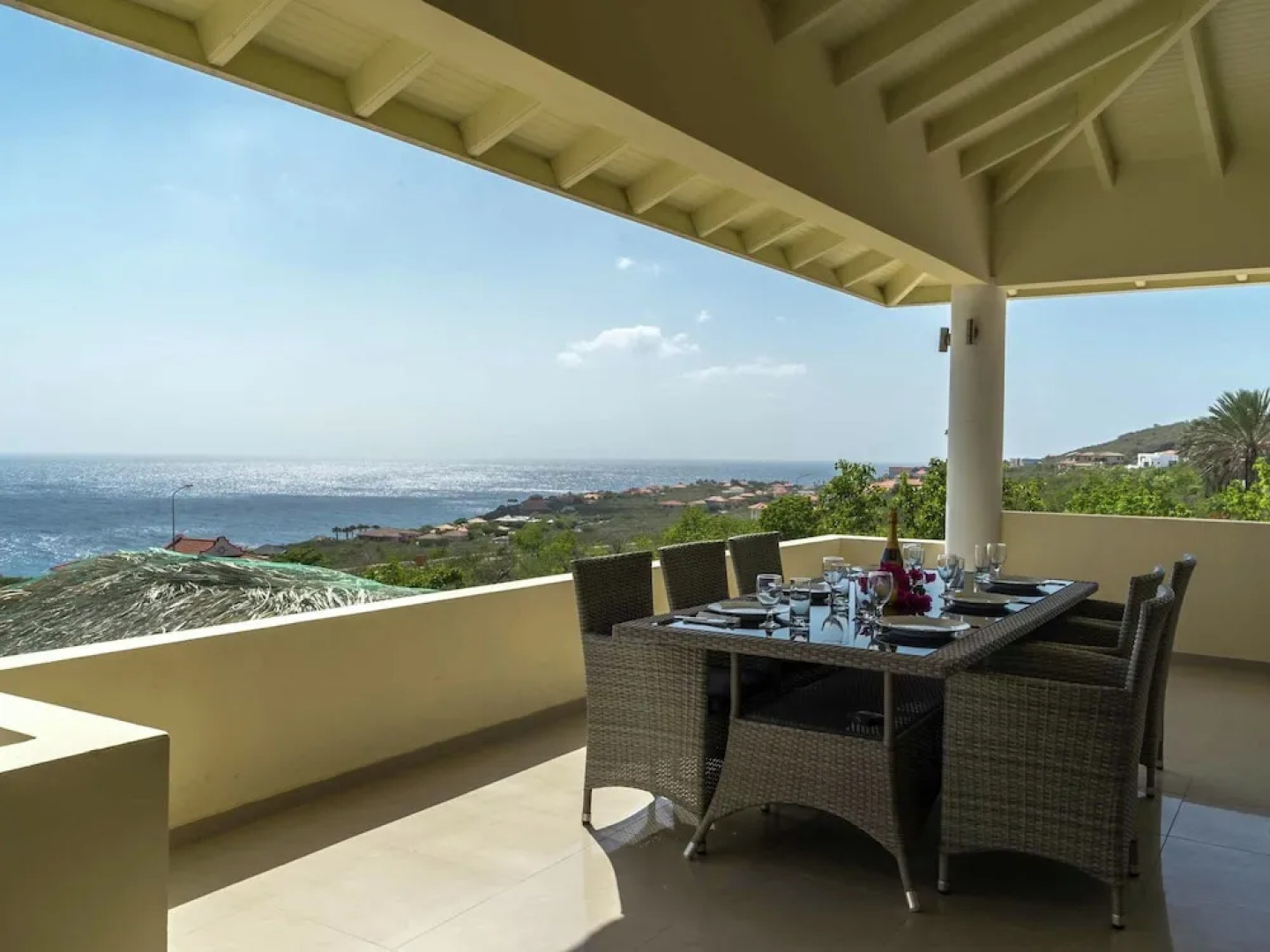 Beautiful Hilltop Villa With Breathtaking Views of the Caribbean Sea