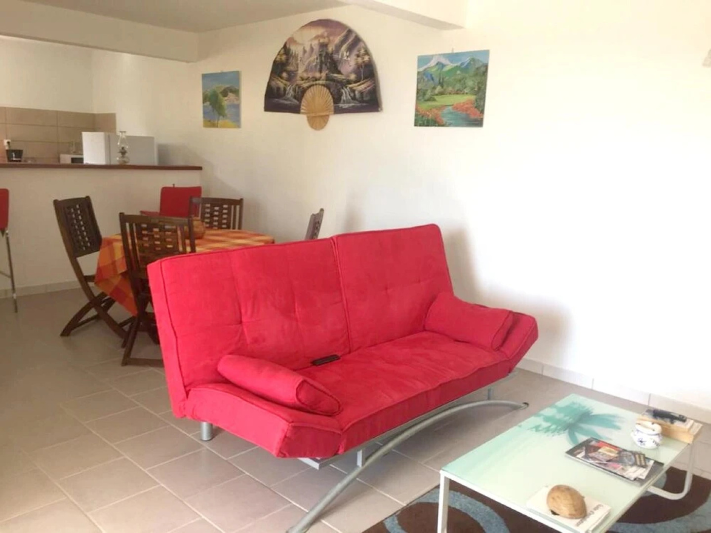 House with One Bedroom in Sainte Marie, with Wonderful Sea View, Furnished Balcony And Wifi