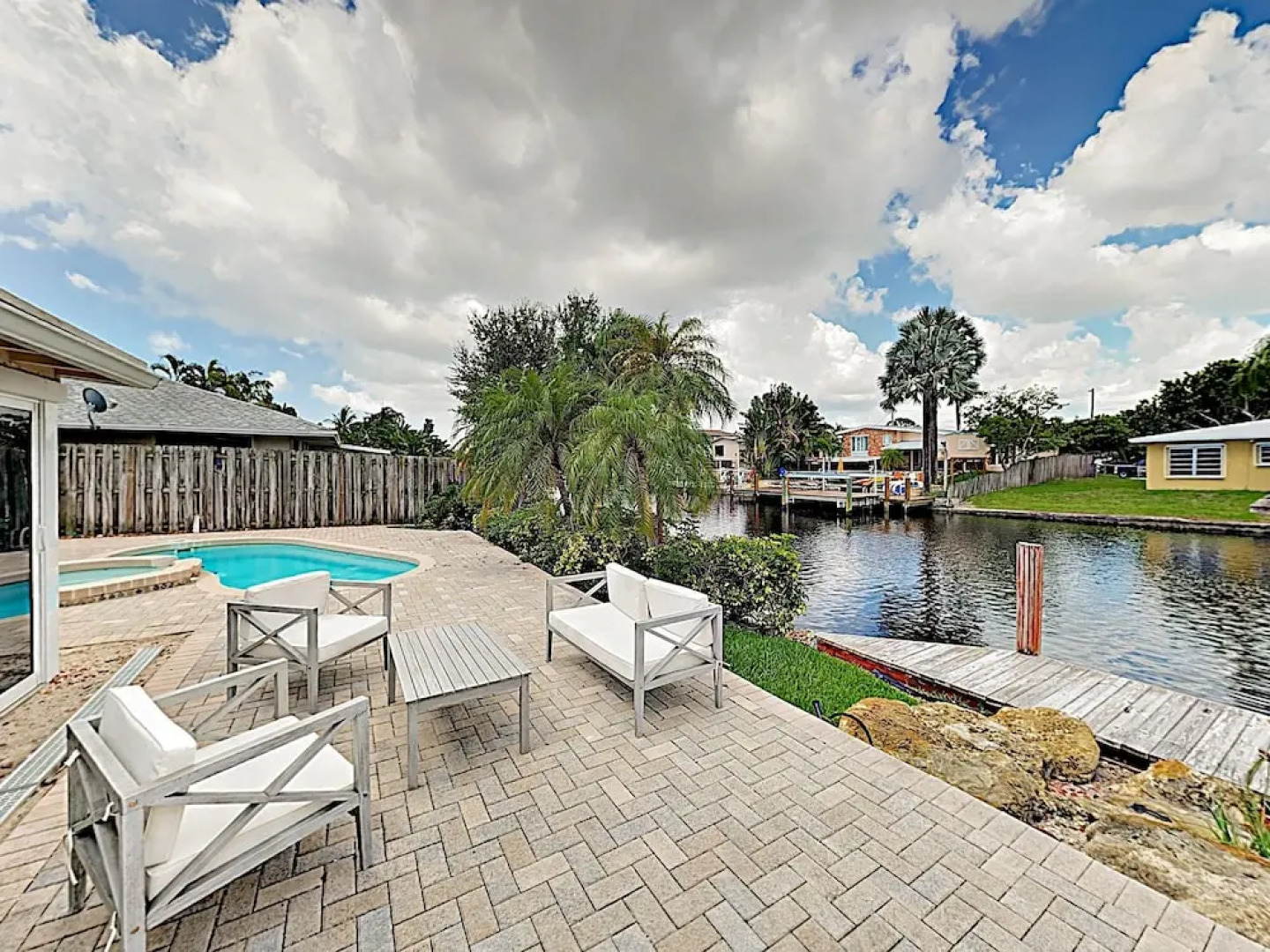 New Listing! Canal-front W/ Private Pool & Hot Tub 3 Bedroom Home