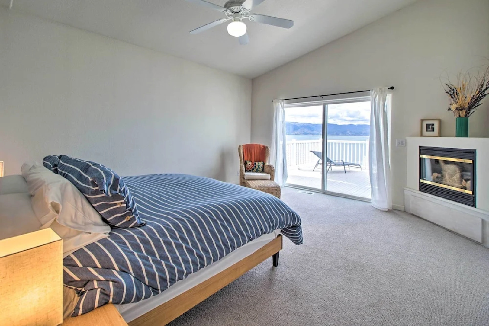 Spacious Lakeport Home w/ Dock & Mtn Views!