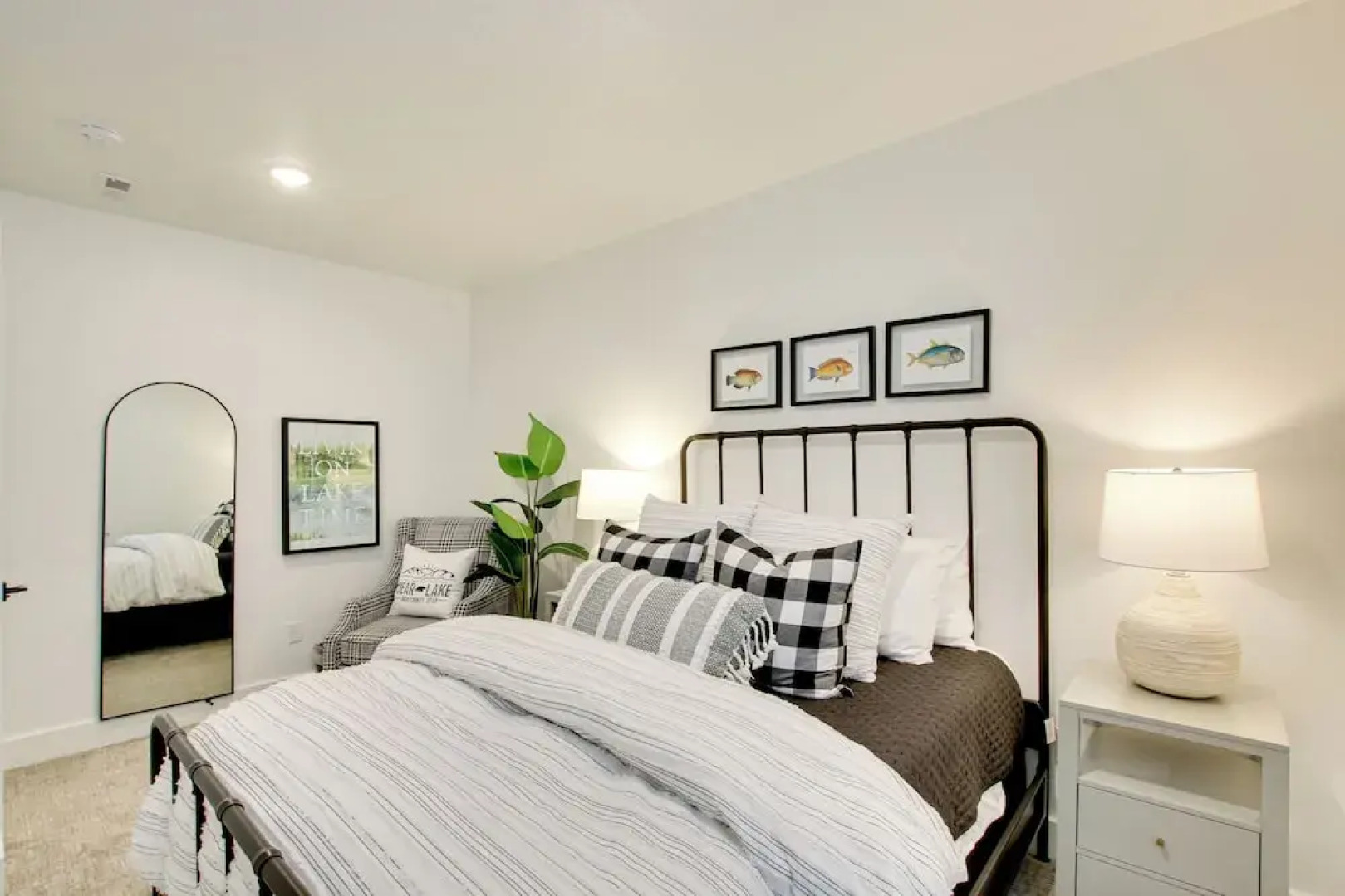 Pool Access & Lake Views: Modern Garden City Home