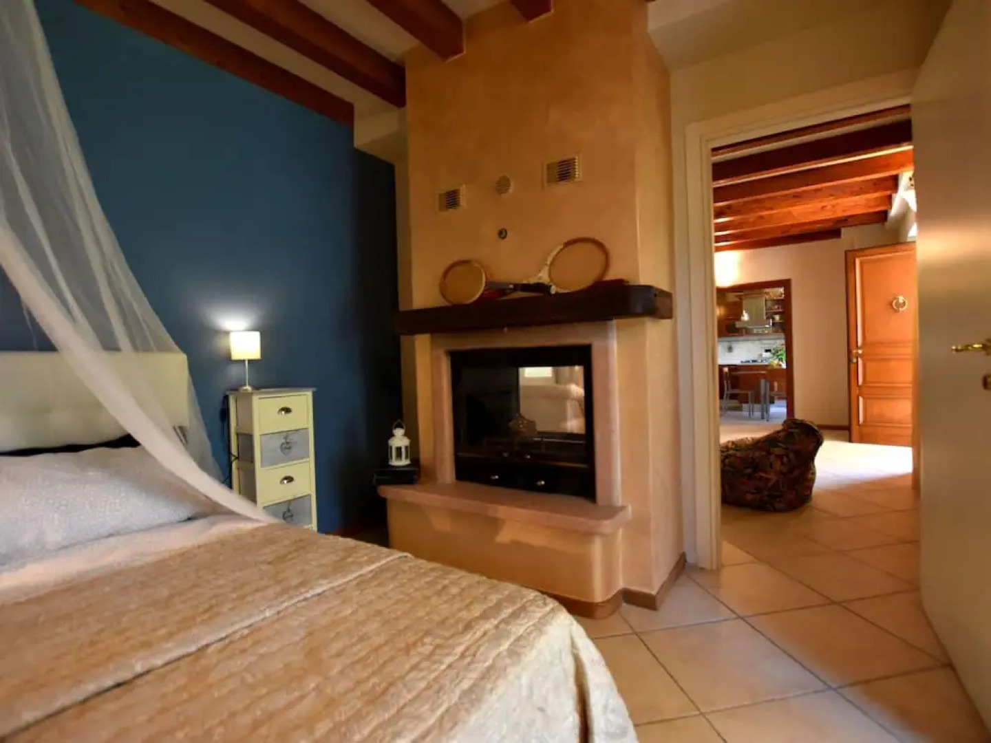 Flat in Villa, With Garden, Barbecue